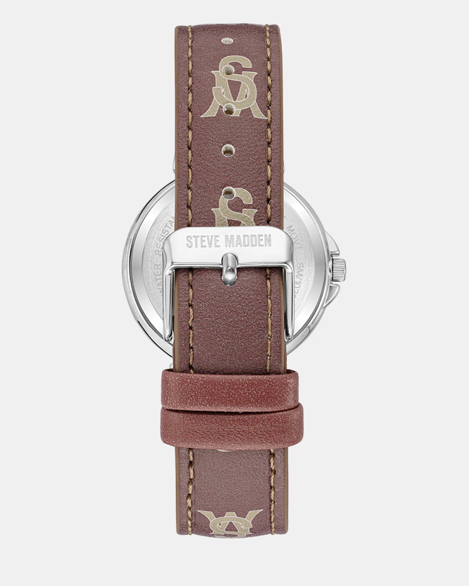 STACKED LOGO WATCH BROWN MULTI - Image 3