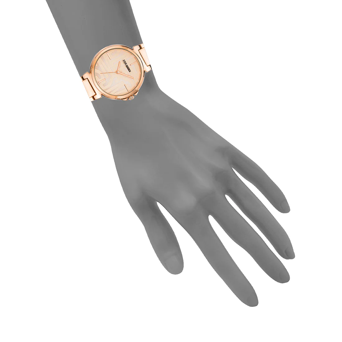 CLEAN LINE LINK WATCH ROSE GOLD - Image 4