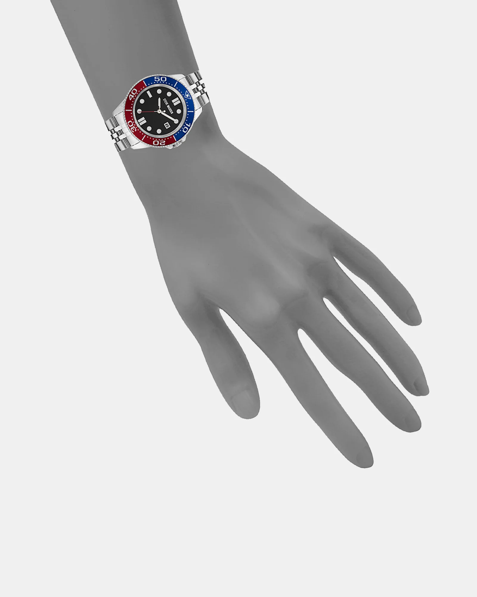 CLASSIC STATEMENT WATCH SILVER MULTI - Image 4