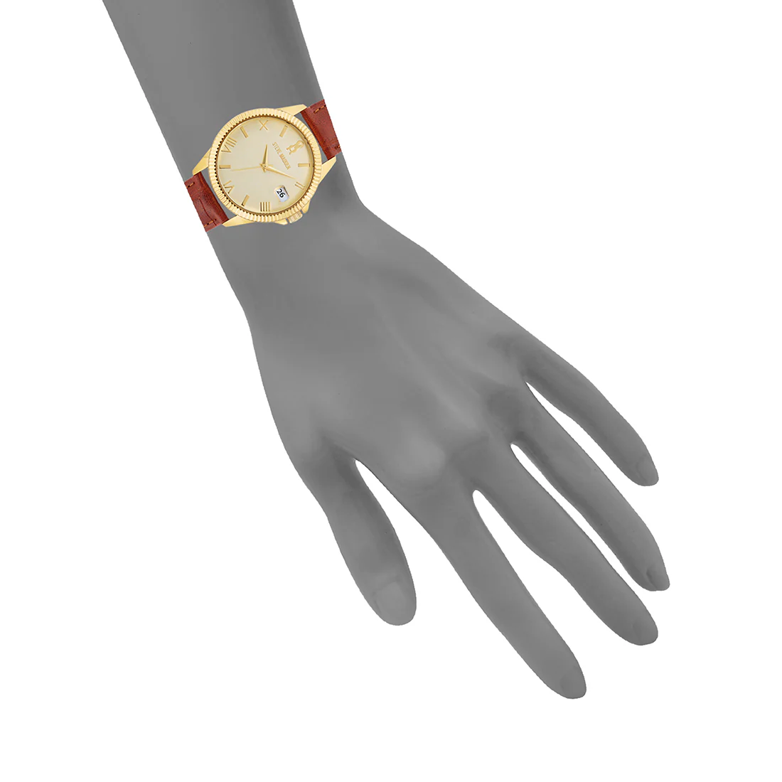 CLASSIC EMBOSSED WATCH GOLD MULTI - Image 4