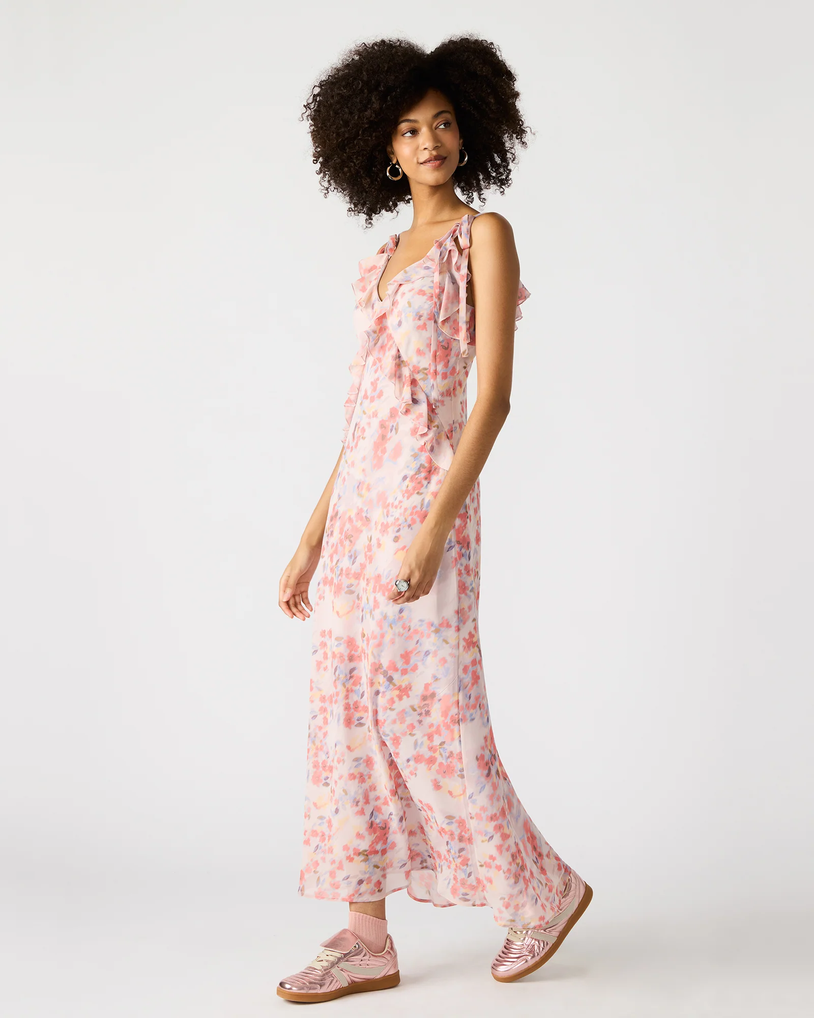 ADALINA DRESS FLORAL LAVENDER - Image 5