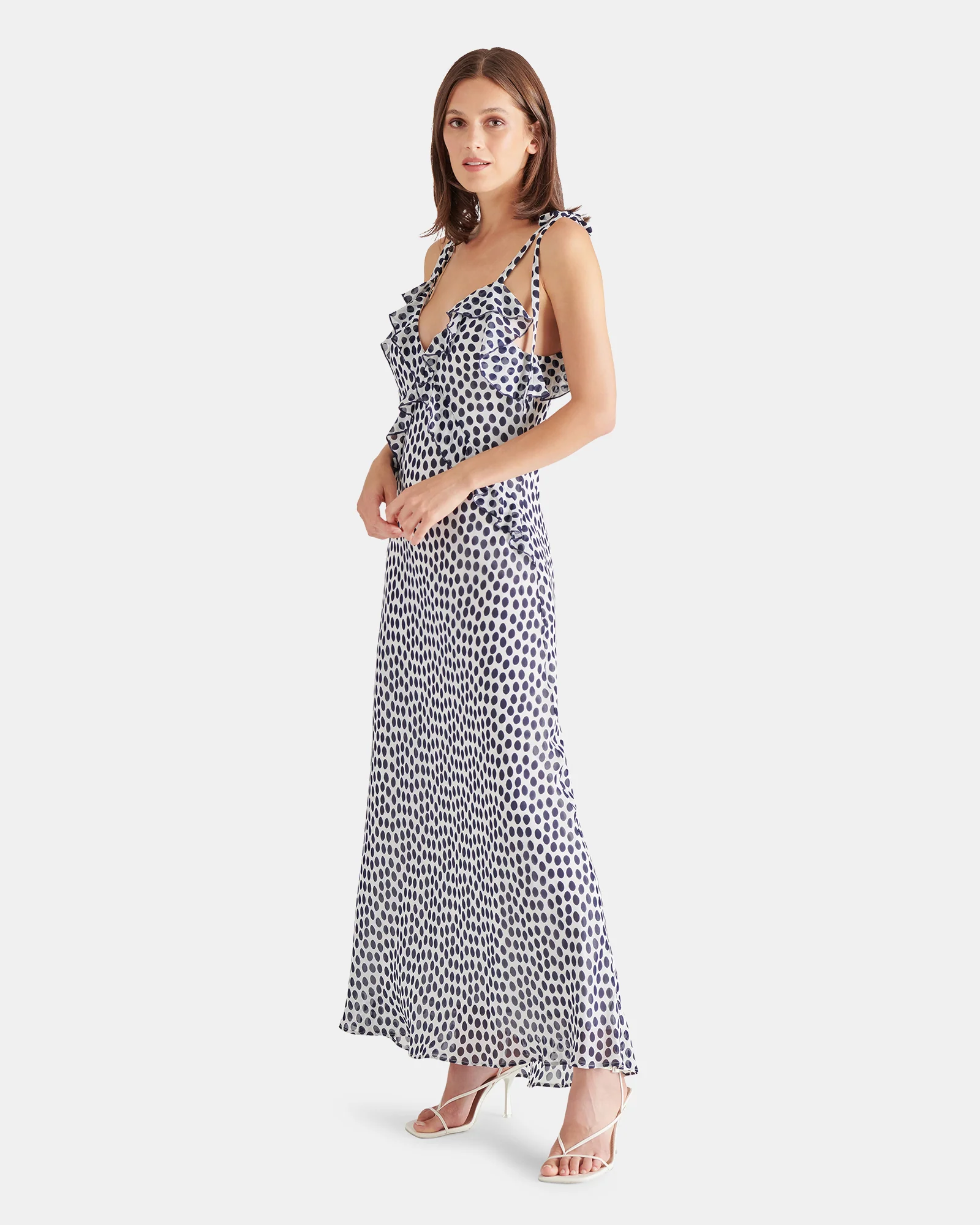 ADALINA DRESS POLKA DOT NATURAL MULTI - Image 3