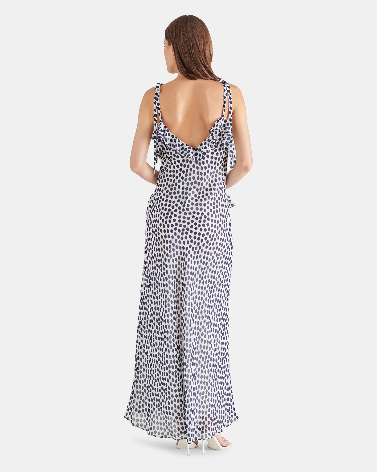 ADALINA DRESS POLKA DOT NATURAL MULTI - Image 4