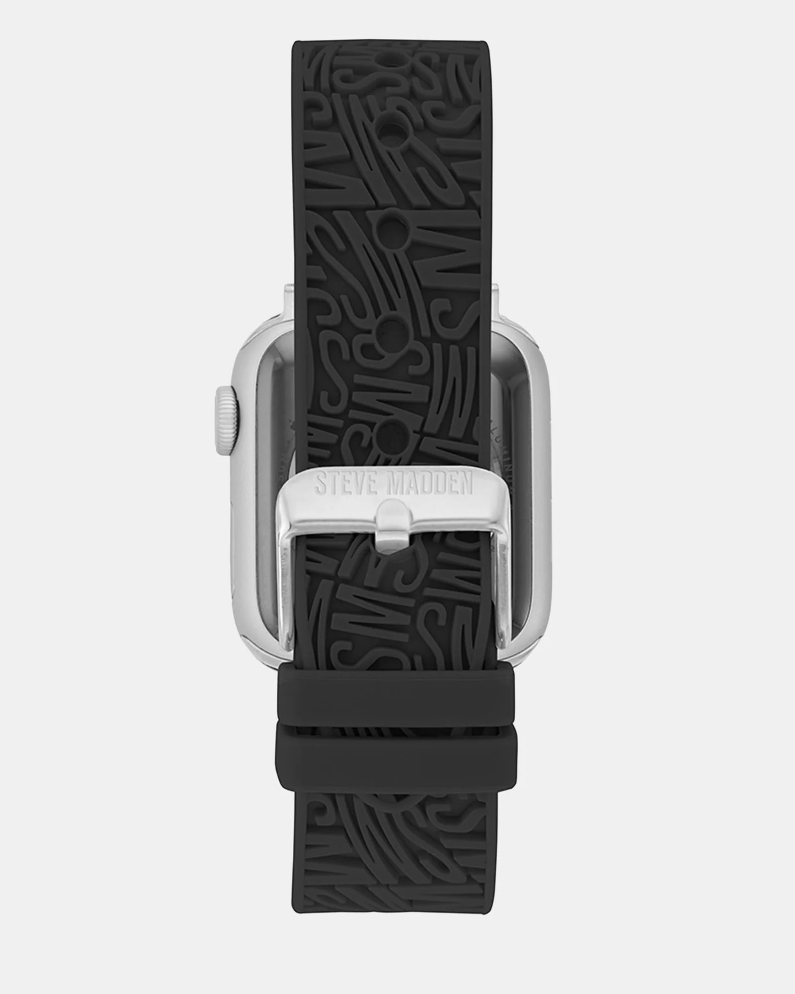 Apple Watch® RUBBER LOGO BAND 38/40/41MM BLACK - Image 2