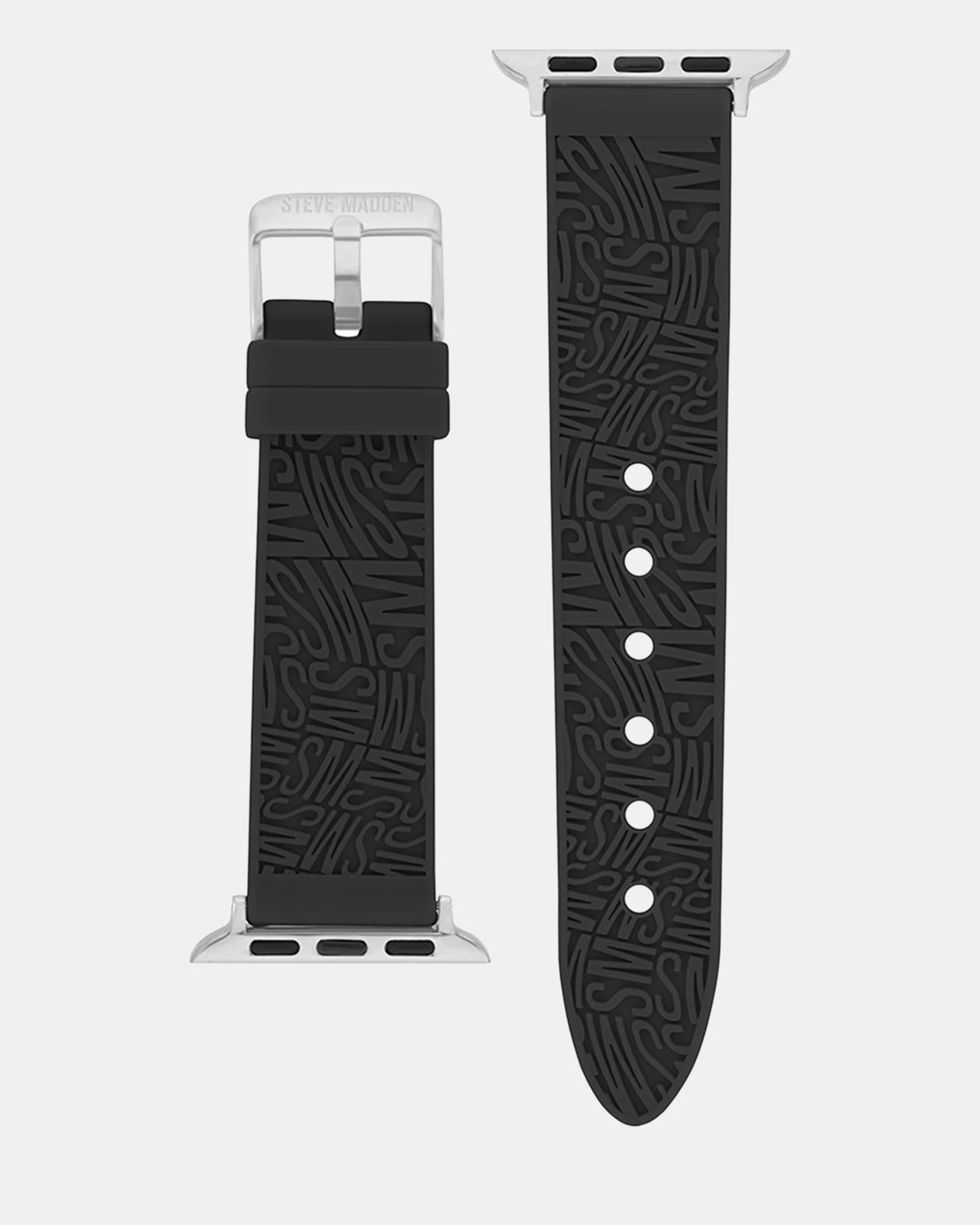 Apple Watch® RUBBER LOGO BAND 38/40/41MM BLACK - Image 3