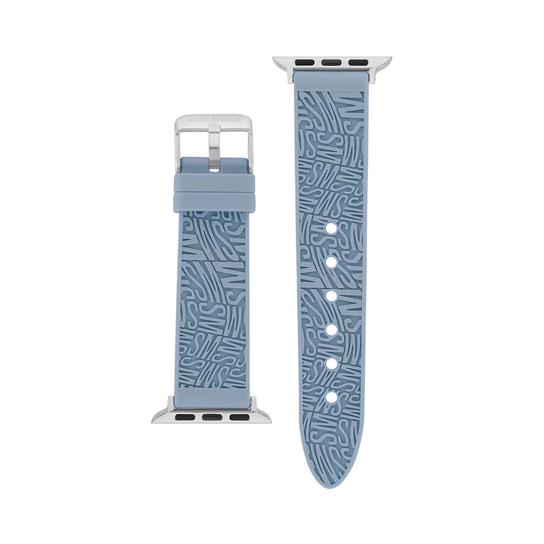 Apple Watch® RUBBER LOGO BAND 38/40/41MM BLUE - Image 3