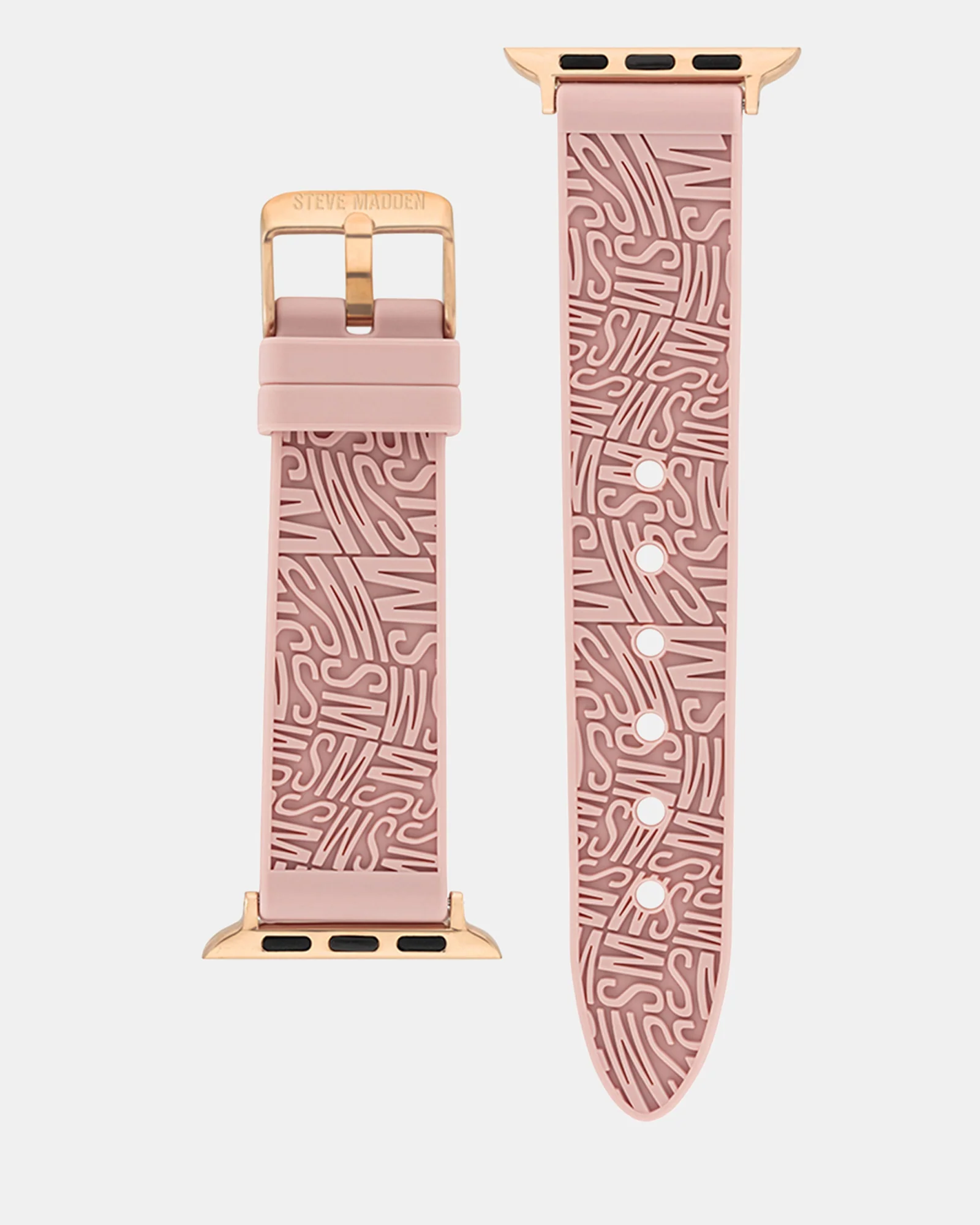 Apple Watch® RUBBER LOGO BAND 38/40/41MM PINK - Image 3