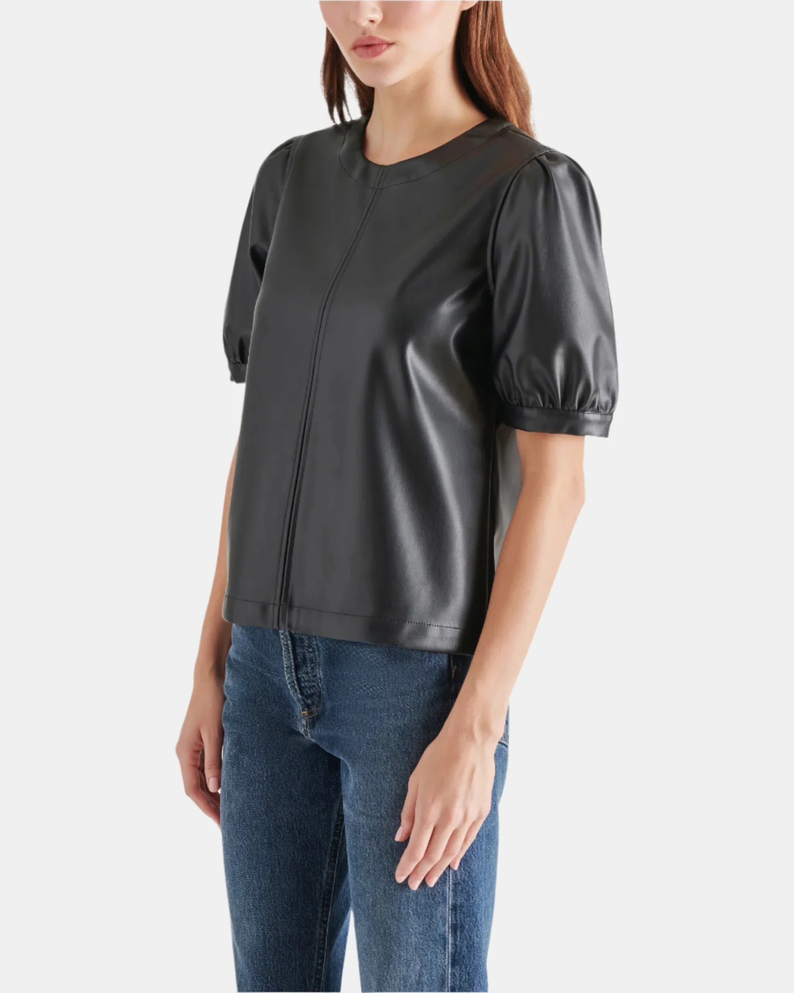 FAUX IT UP TOP BLACK - Image 2