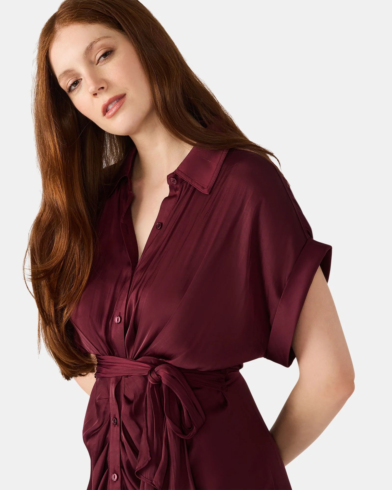 TORI DRESS WINE - Image 3