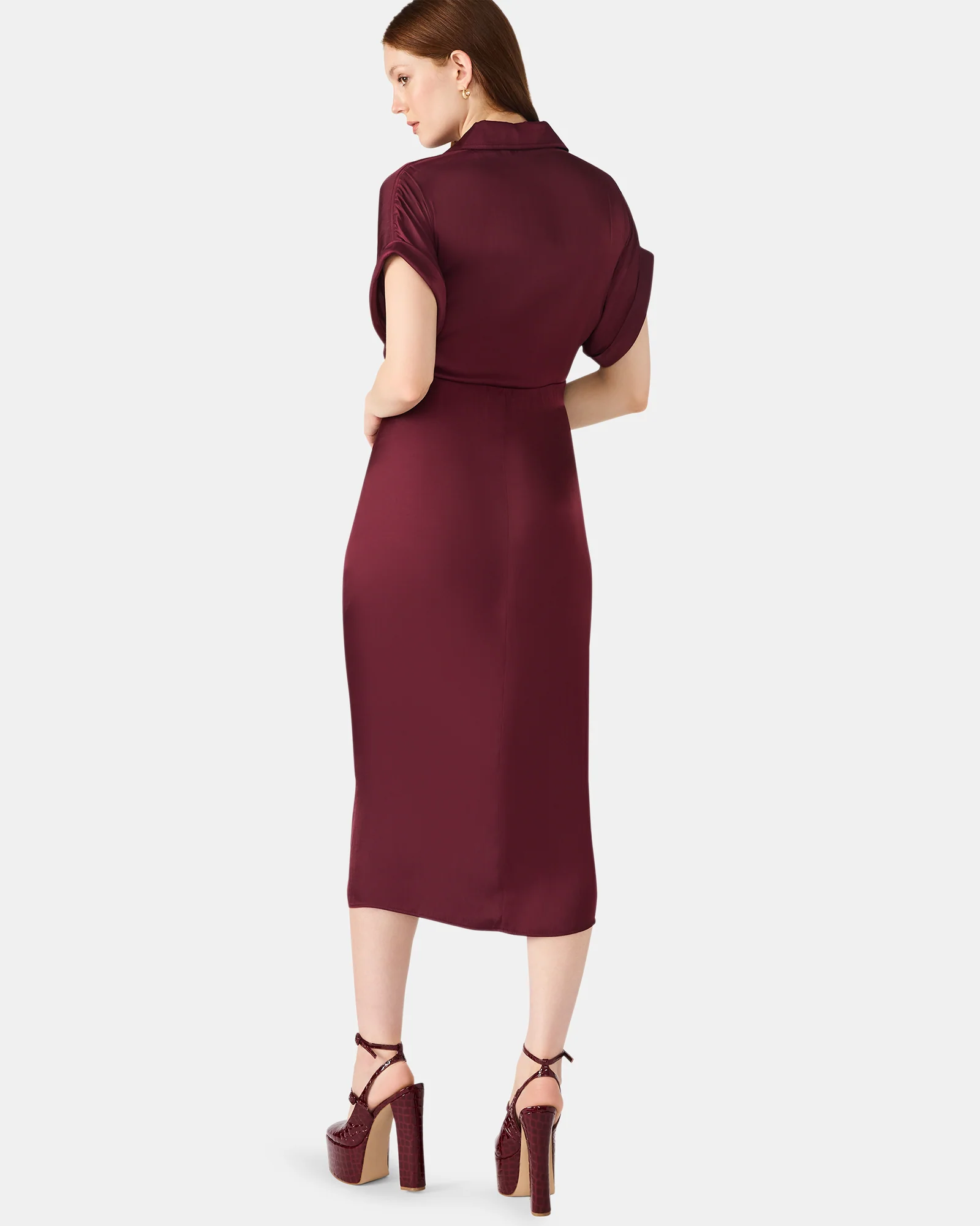 TORI DRESS WINE - Image 5