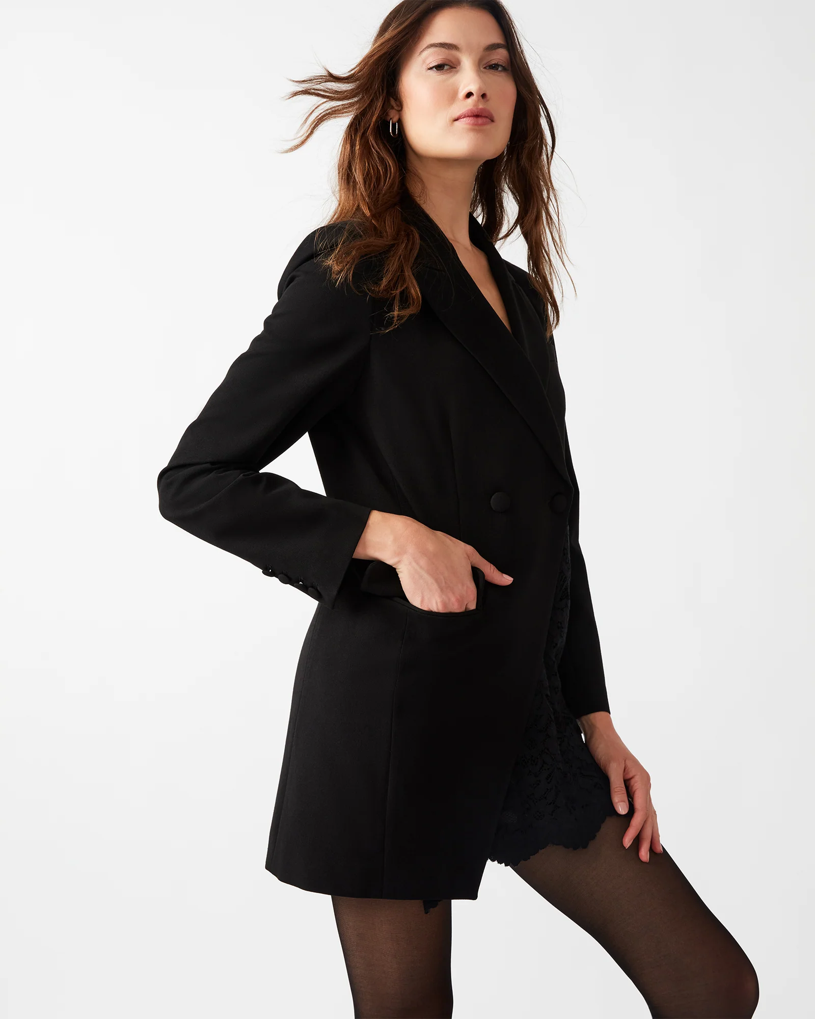 CORRINE DRESS BLACK - Image 4