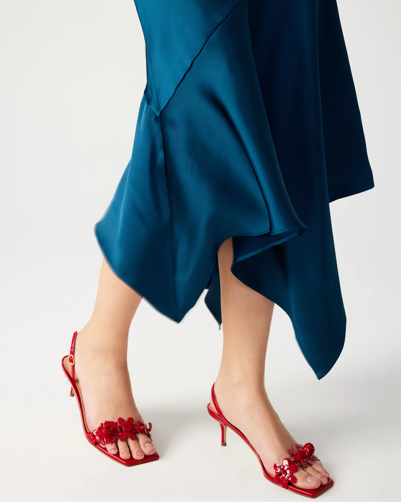 LUCILLE DRESS TEAL - Image 4