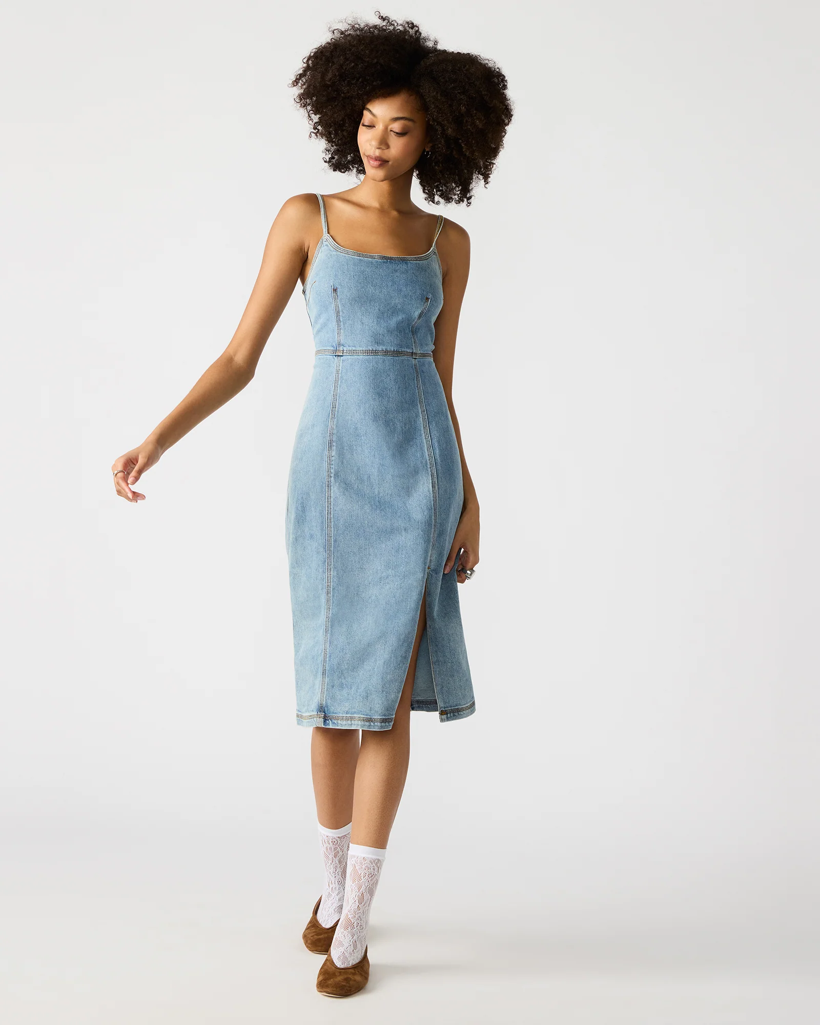 GISELLE DRESS DENIM - Image 2