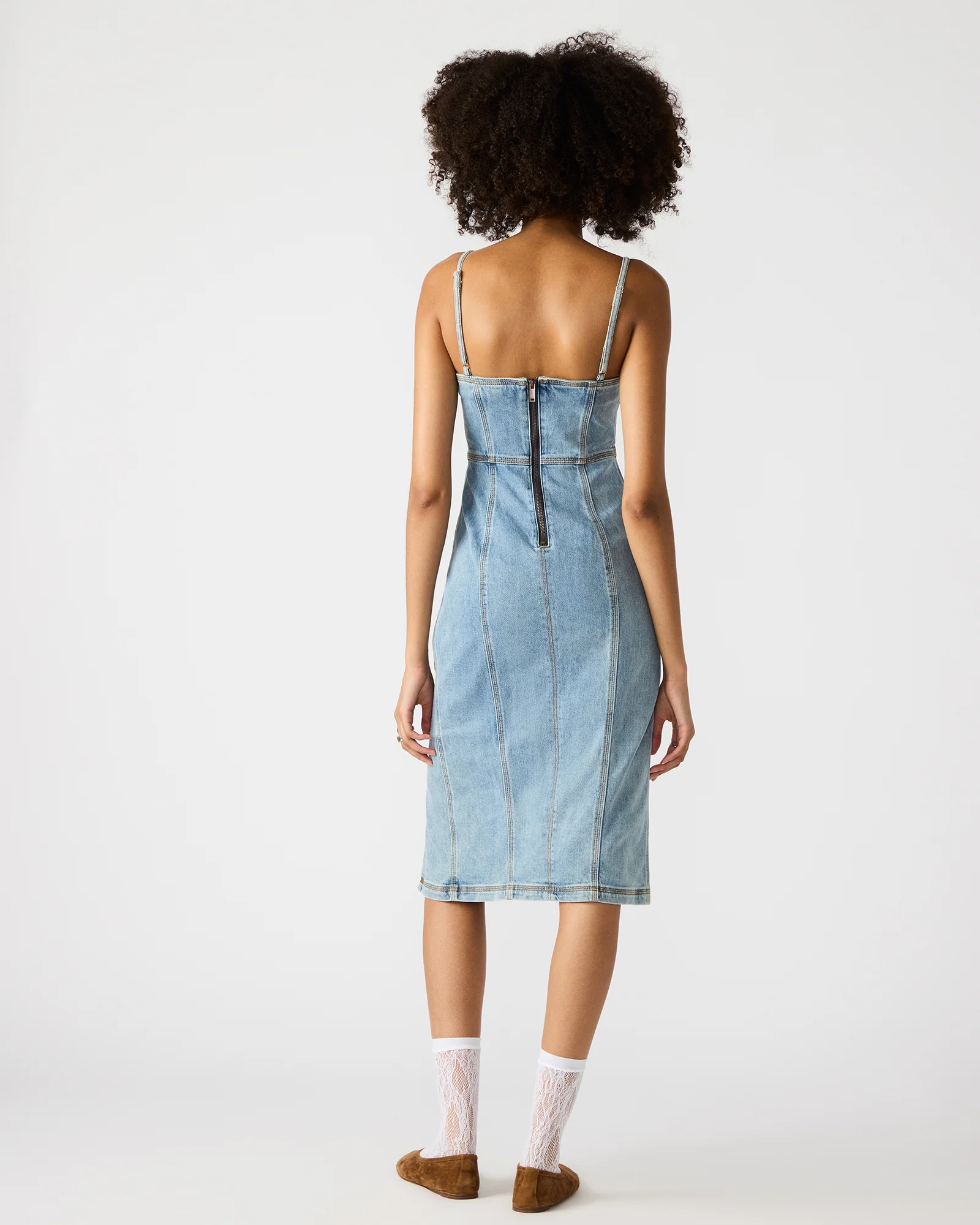 GISELLE DRESS DENIM - Image 4