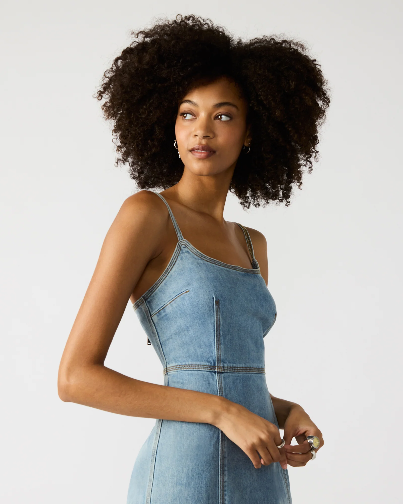 GISELLE DRESS DENIM - Image 5