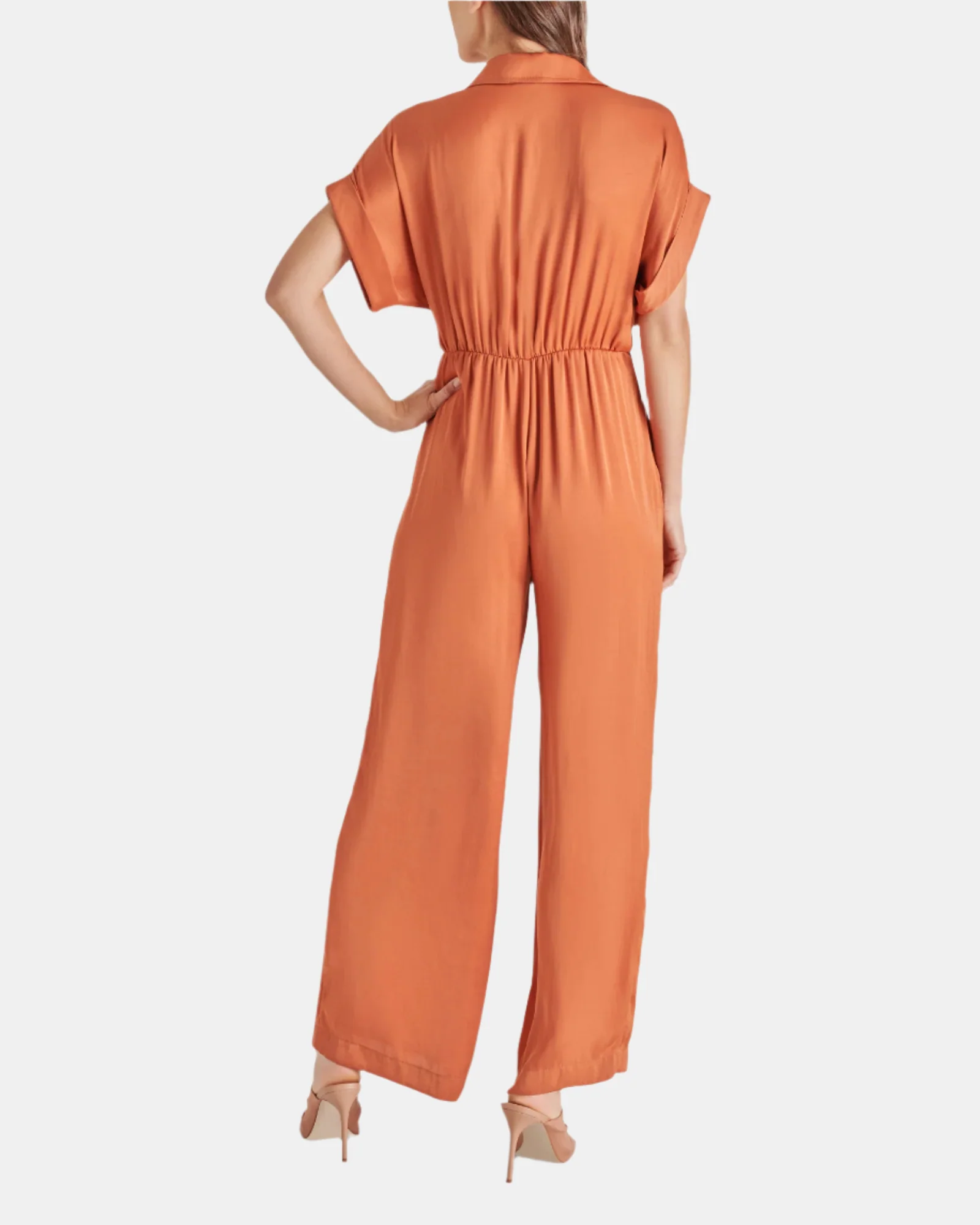 TORI JUMPSUIT BROWN MULTI - Image 4
