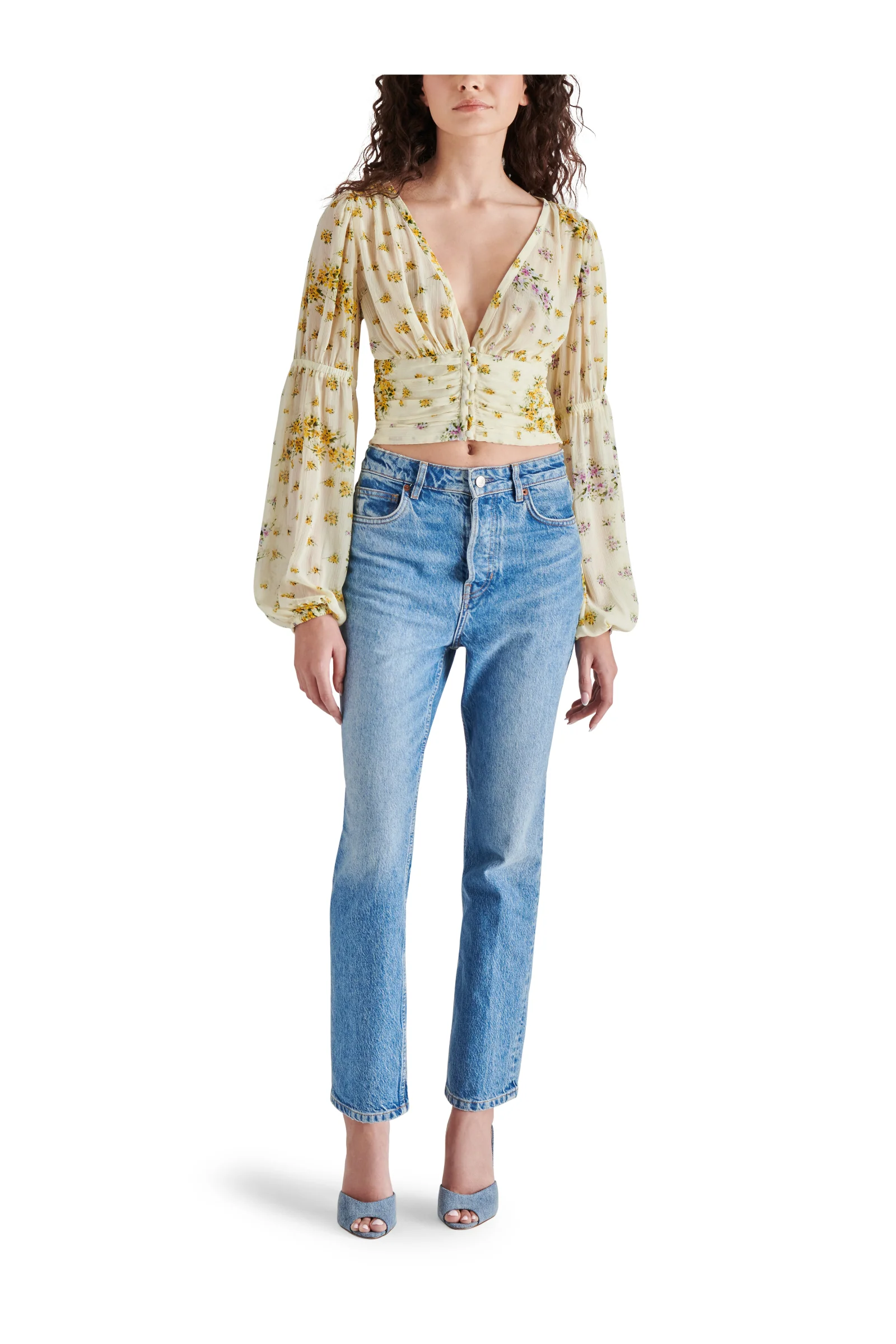 LEILANI TOP IVORY MULTI - Image 2