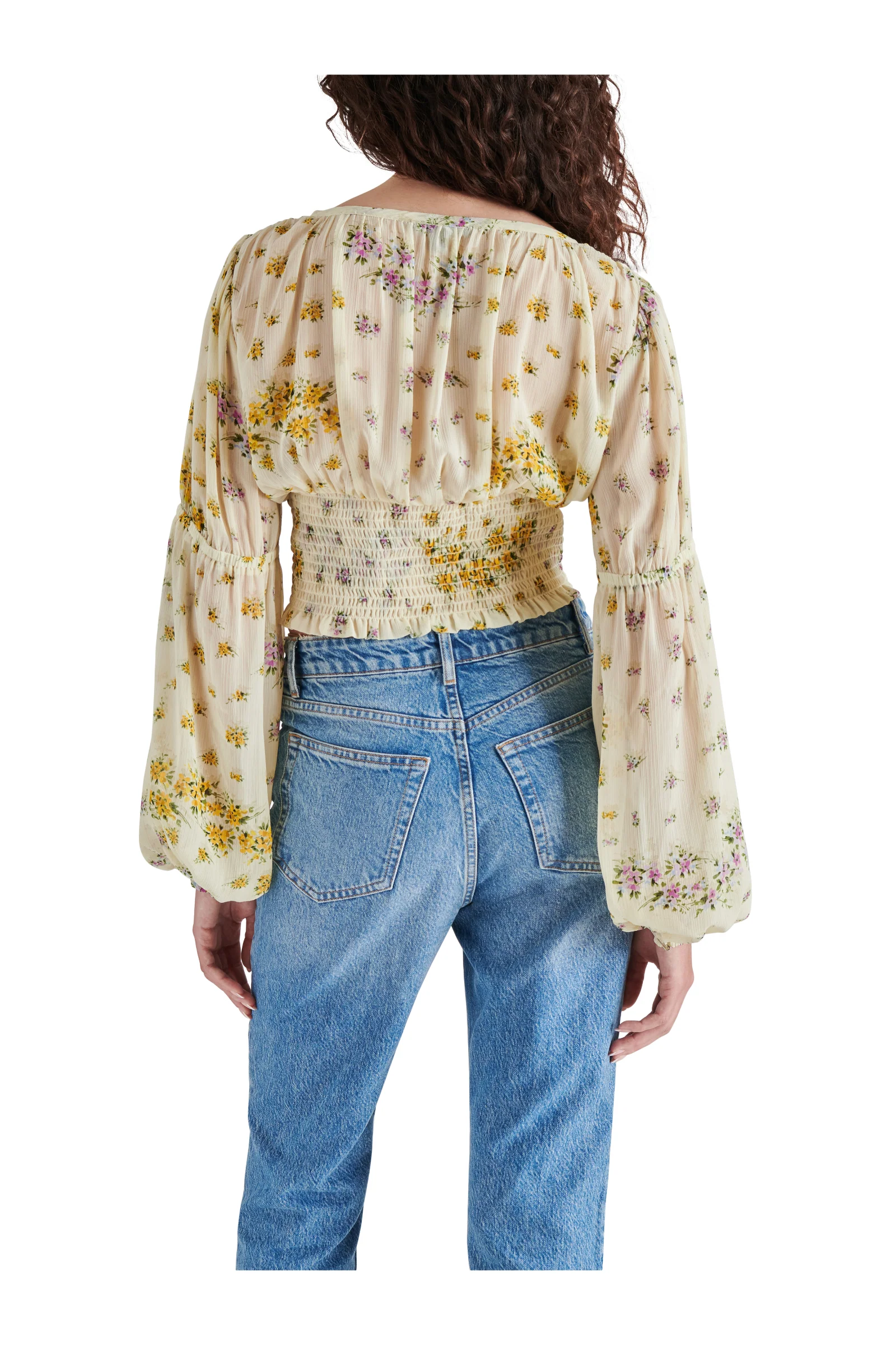 LEILANI TOP IVORY MULTI - Image 4