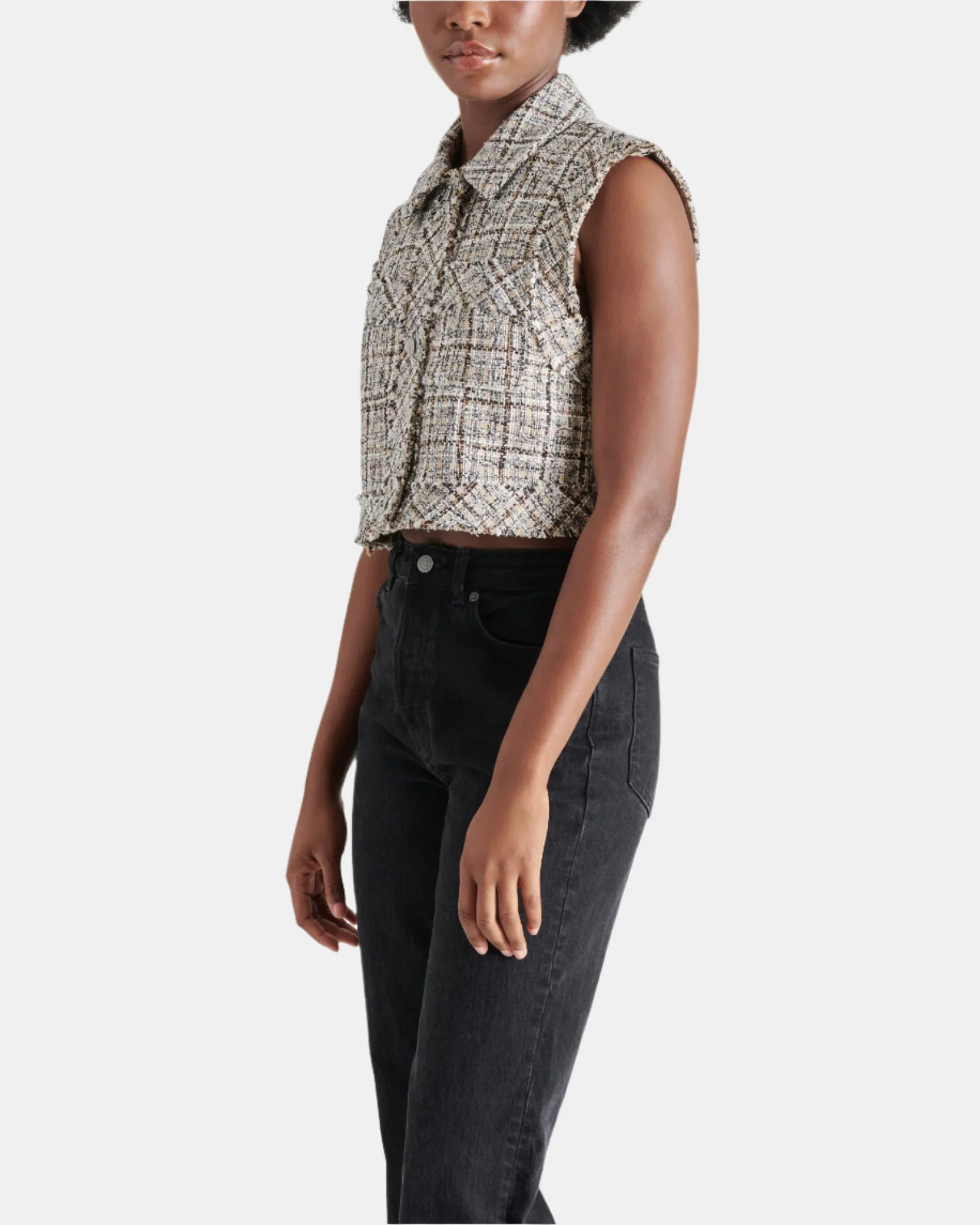 BIJOU VEST KHAKI - Image 3