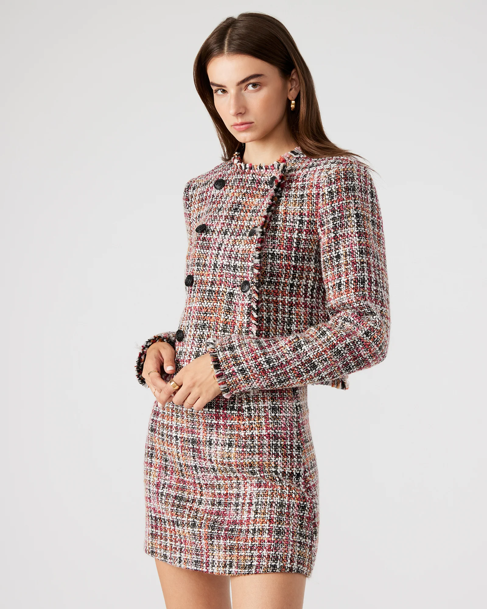 ANTOINETTE BLAZER JACKET BLACK MULTI - Image 2