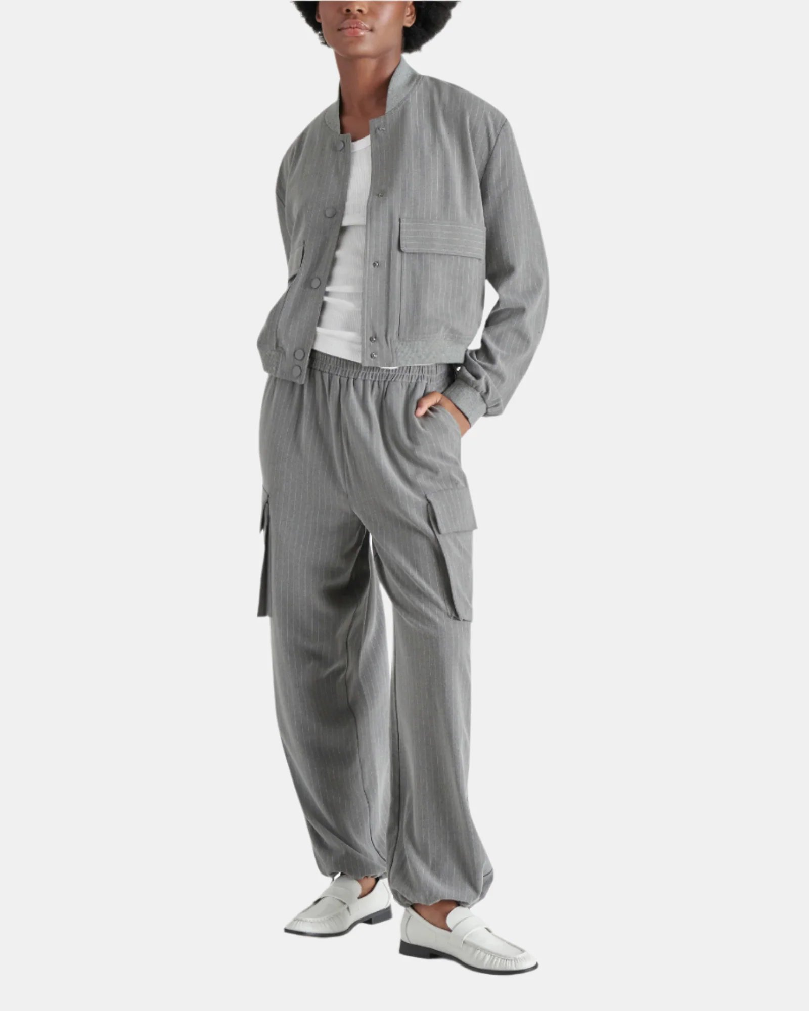 ARDINE JACKET GREY MULTI - Image 3