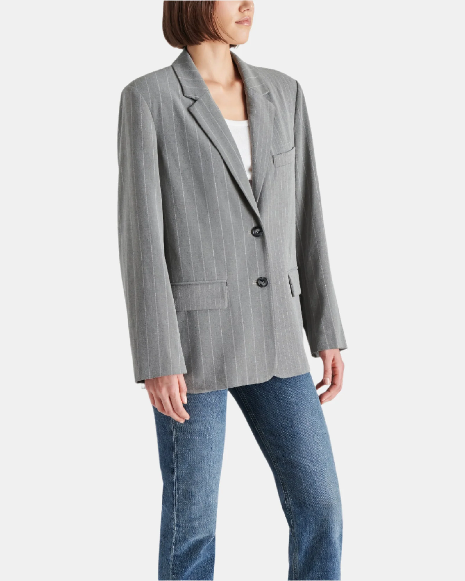 NOELLIE BLAZER GREY MULTI - Image 3