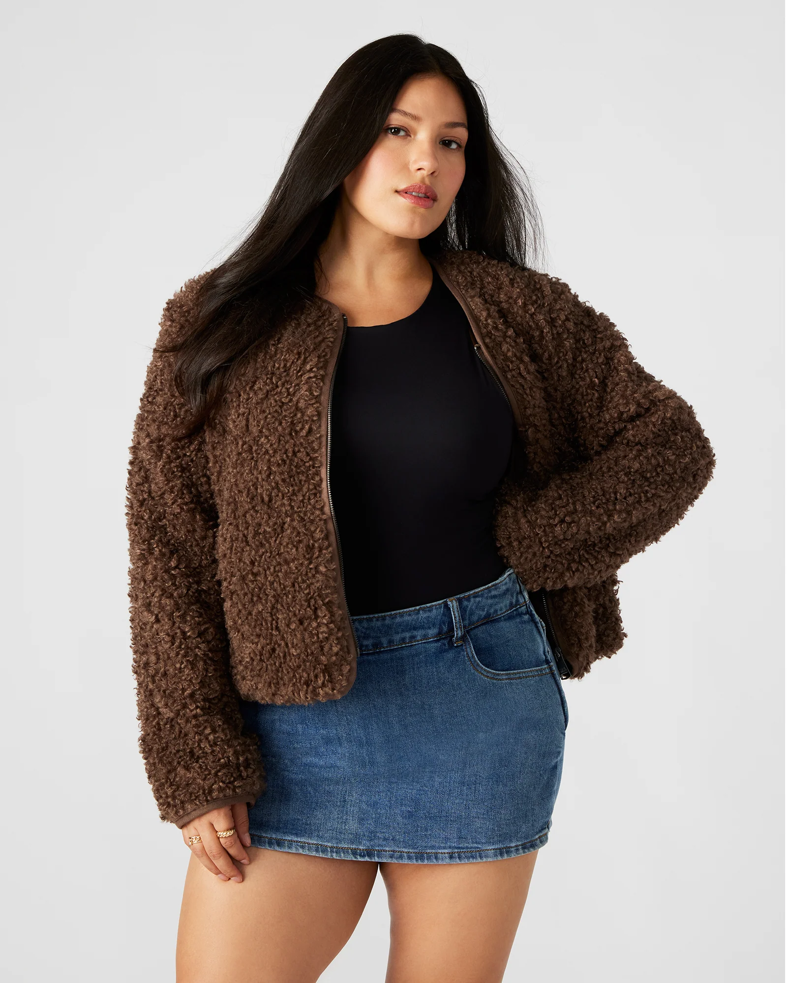 TEDDY JACKET COCOA - Image 2