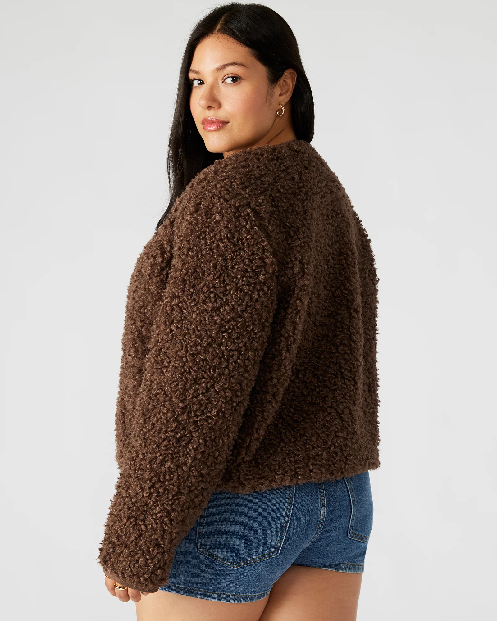 TEDDY JACKET COCOA - Image 3