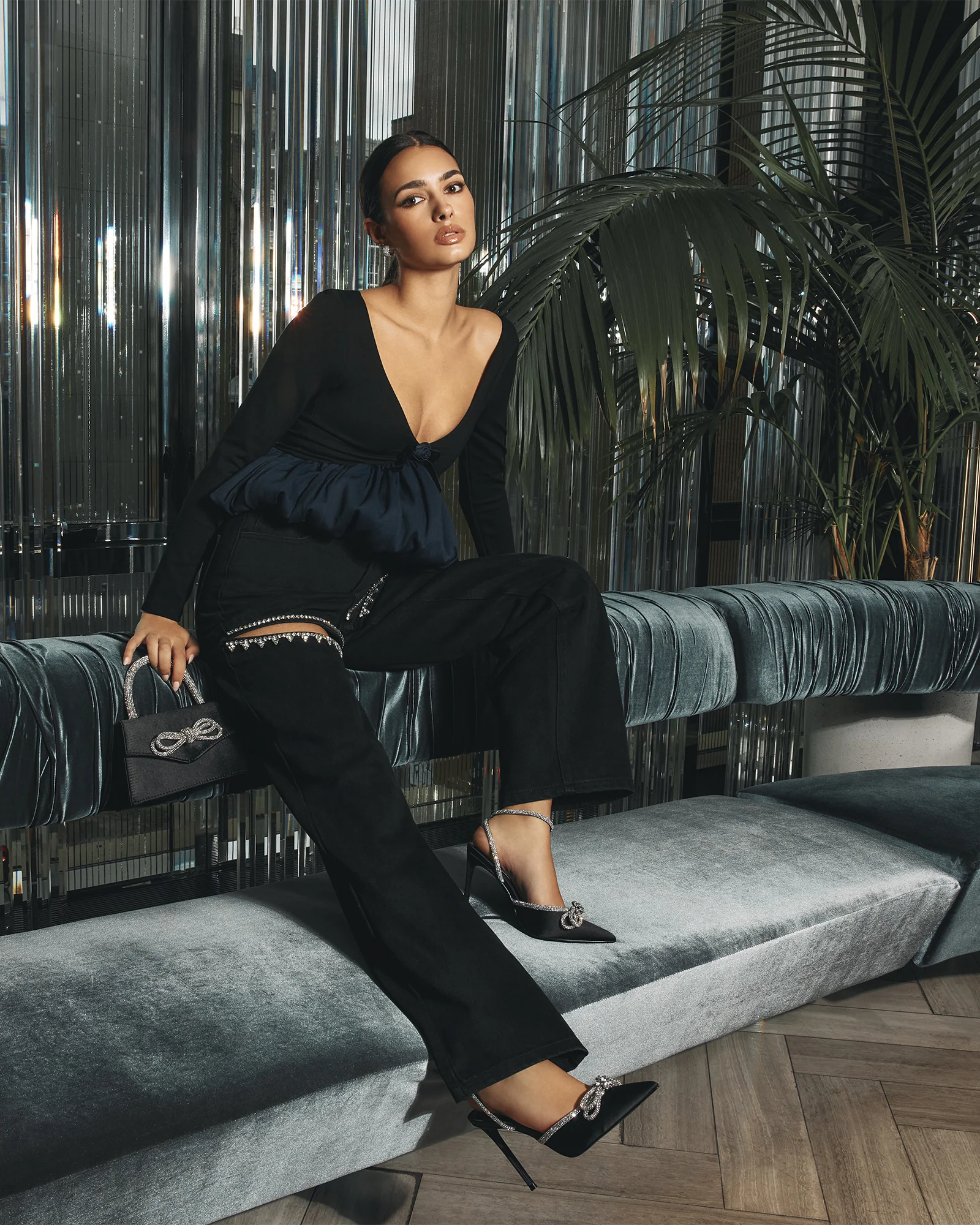 TAYLOR PANT BLACK - Image 2