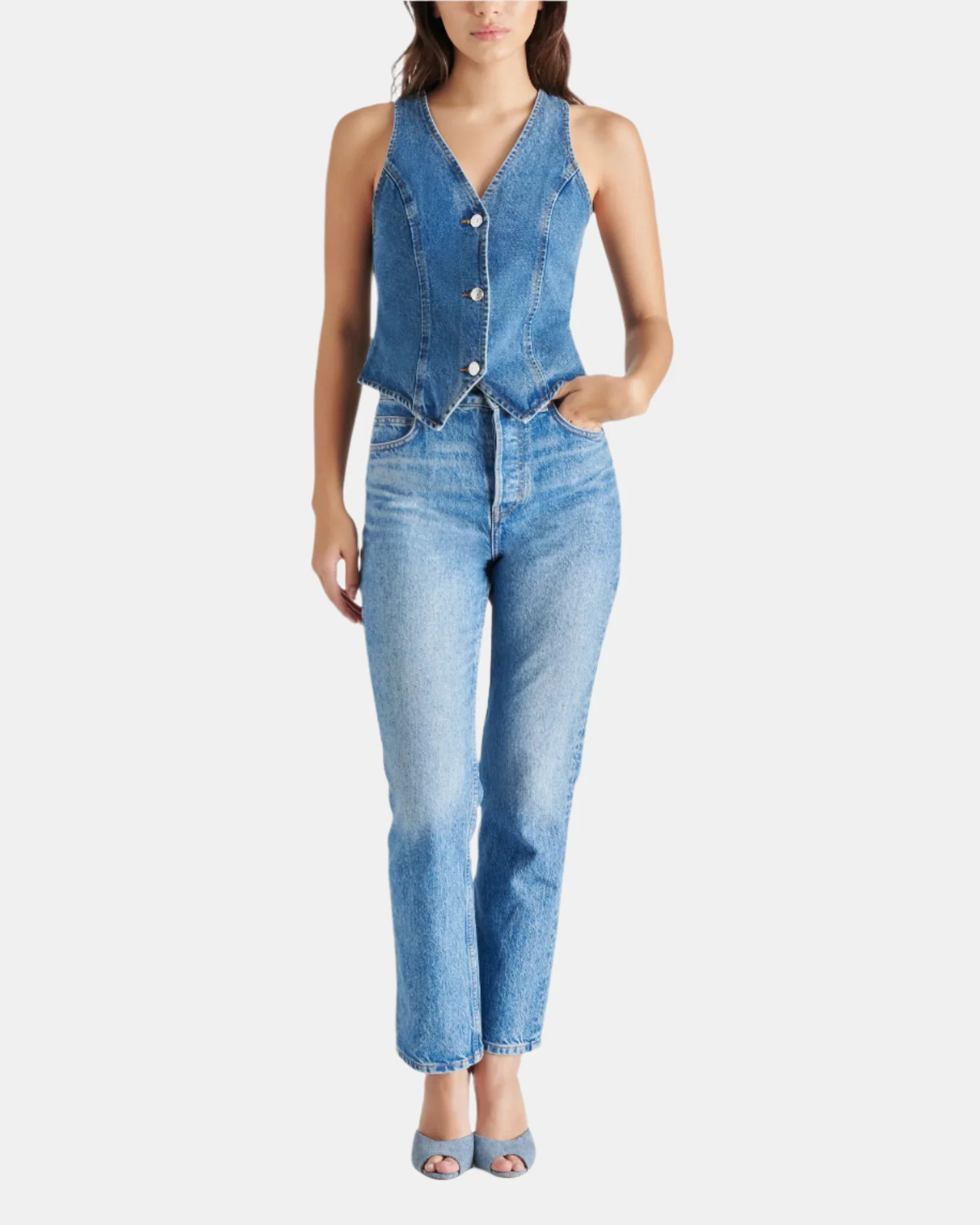 MICKY TOP BLUE DENIM - Image 2