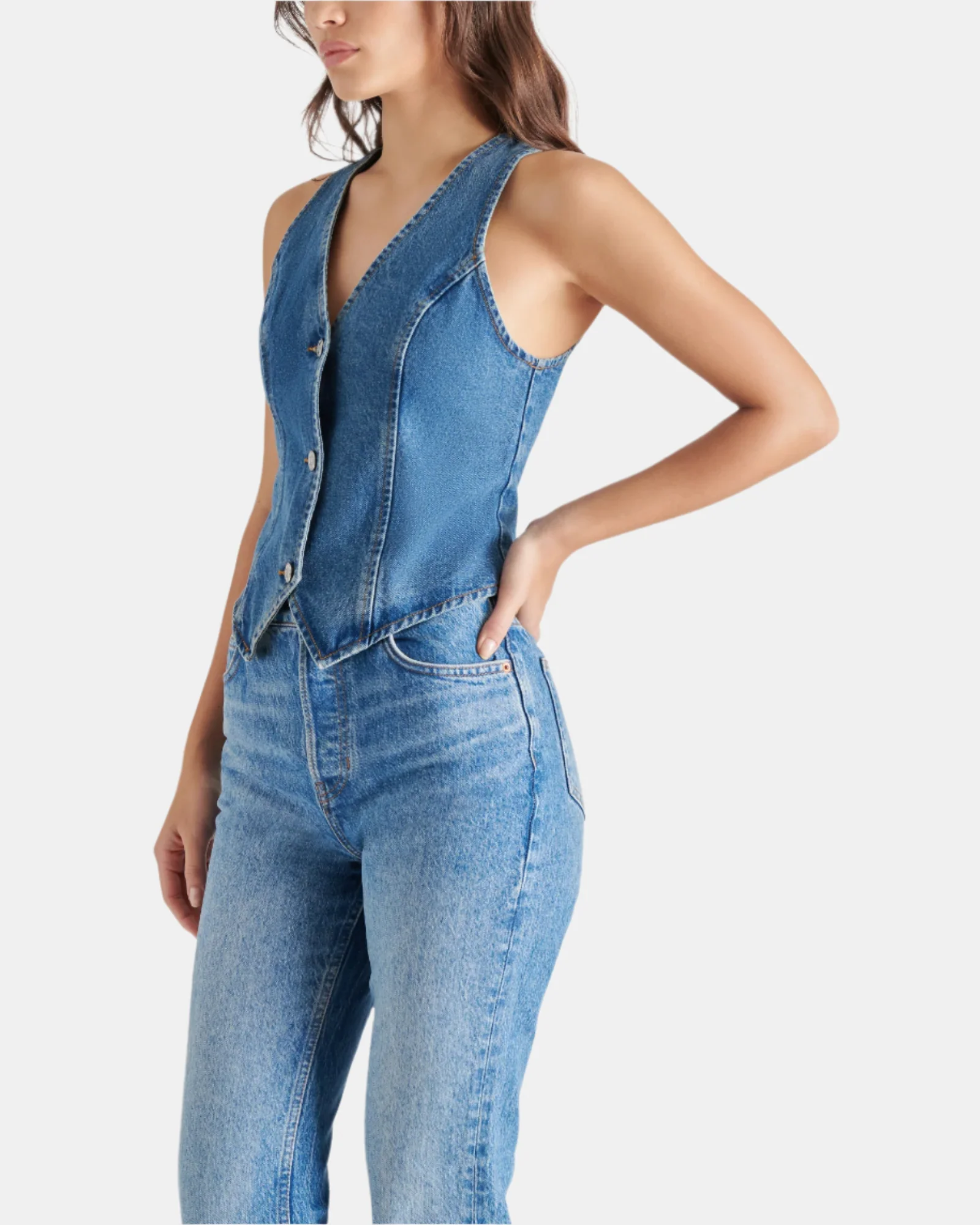 MICKY TOP BLUE DENIM - Image 3