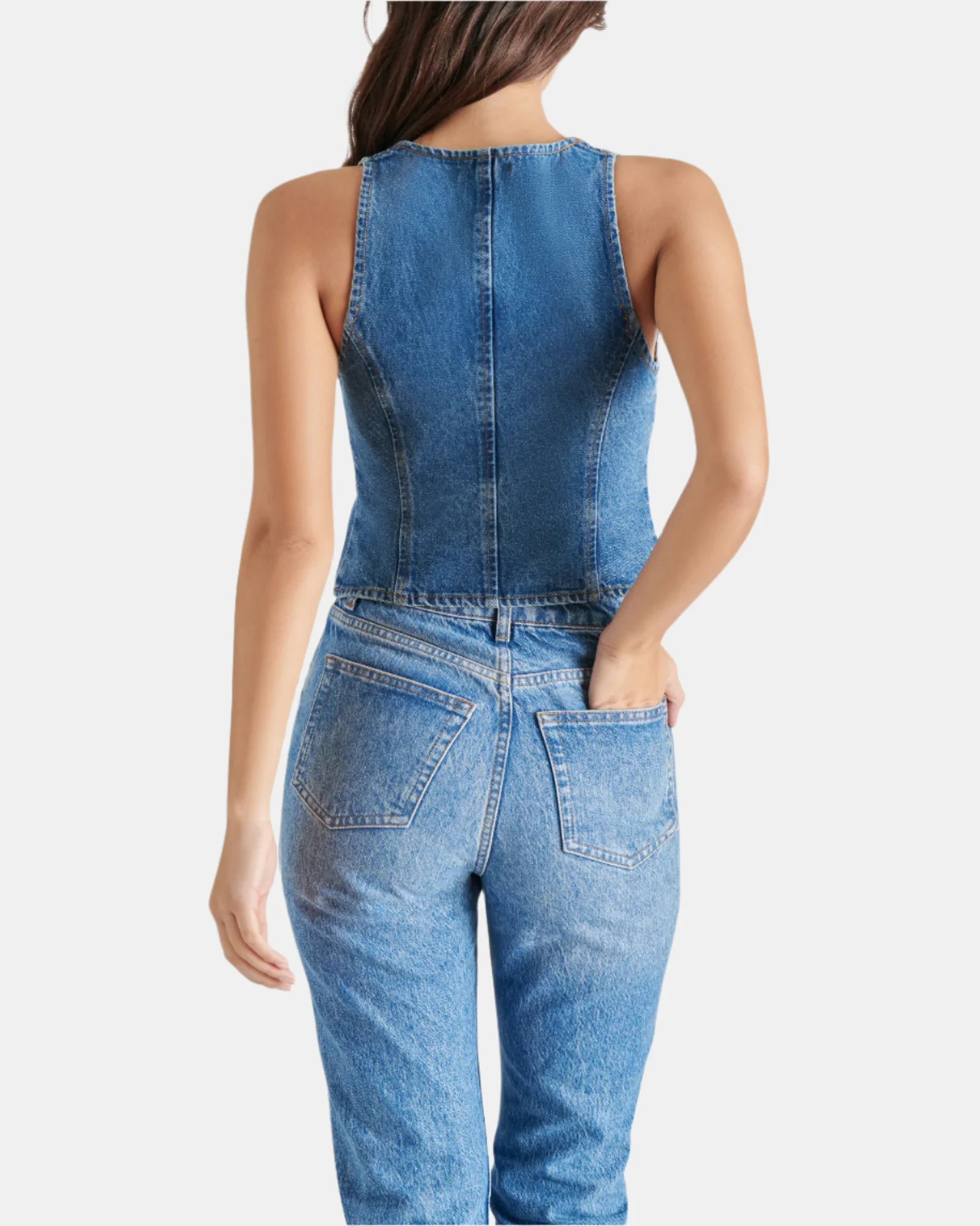 MICKY TOP BLUE DENIM - Image 4