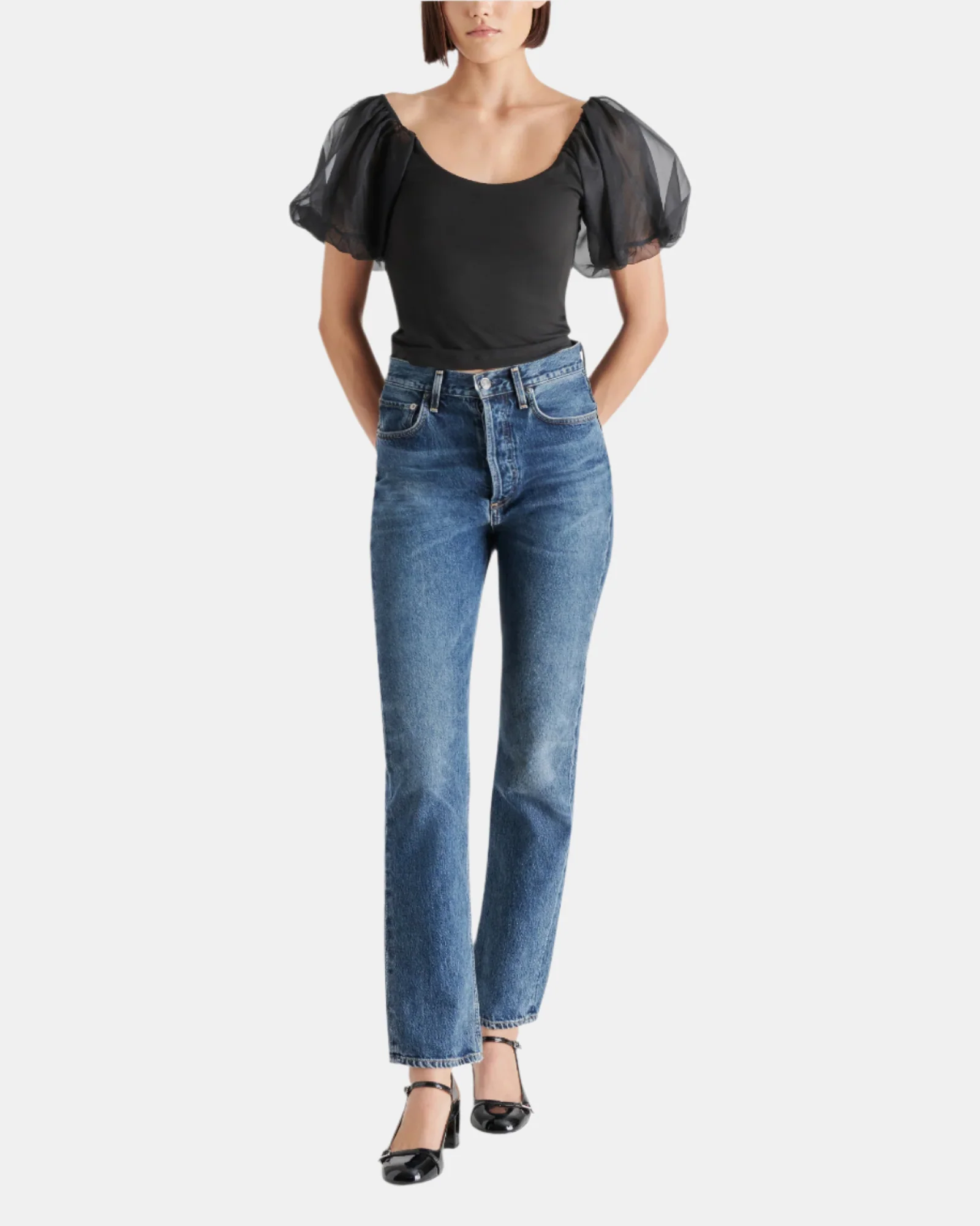 PAMELIA TOP BLACK - Image 2