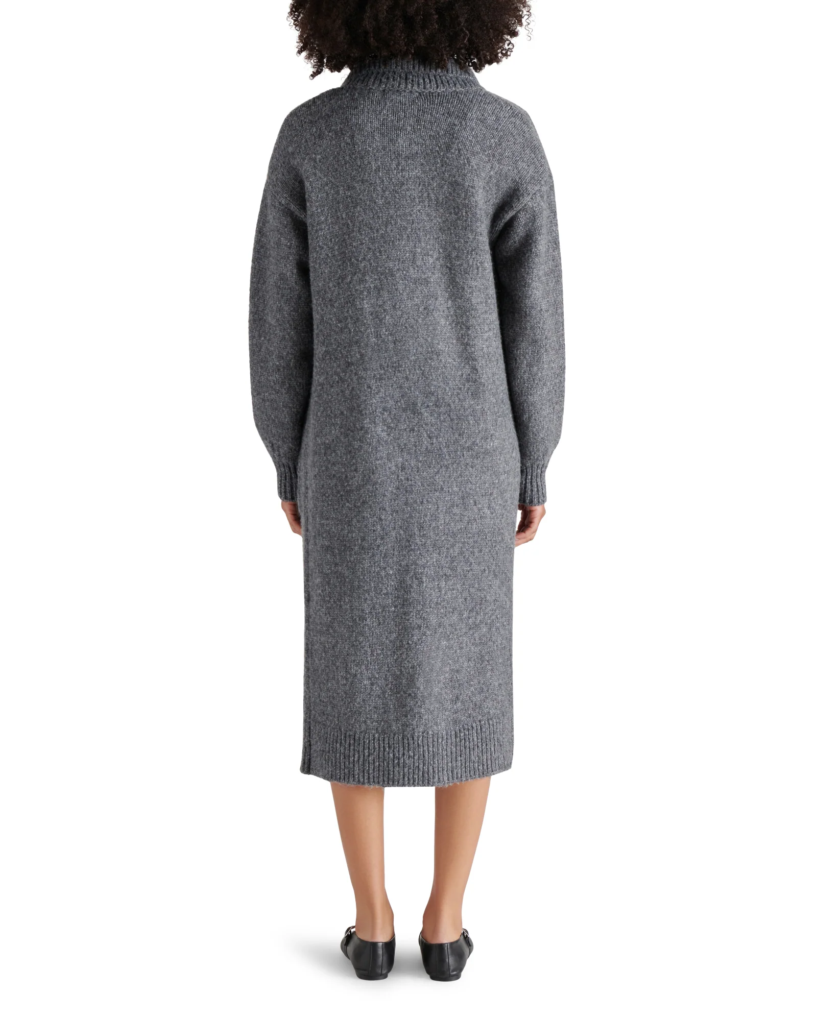 MARL CARDIGAN CHARCOAL - Image 3