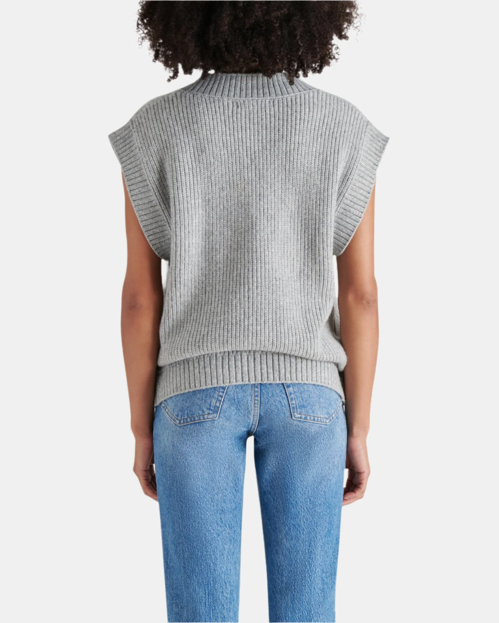 GIORGIA SWEATER VEST GREY - Image 4