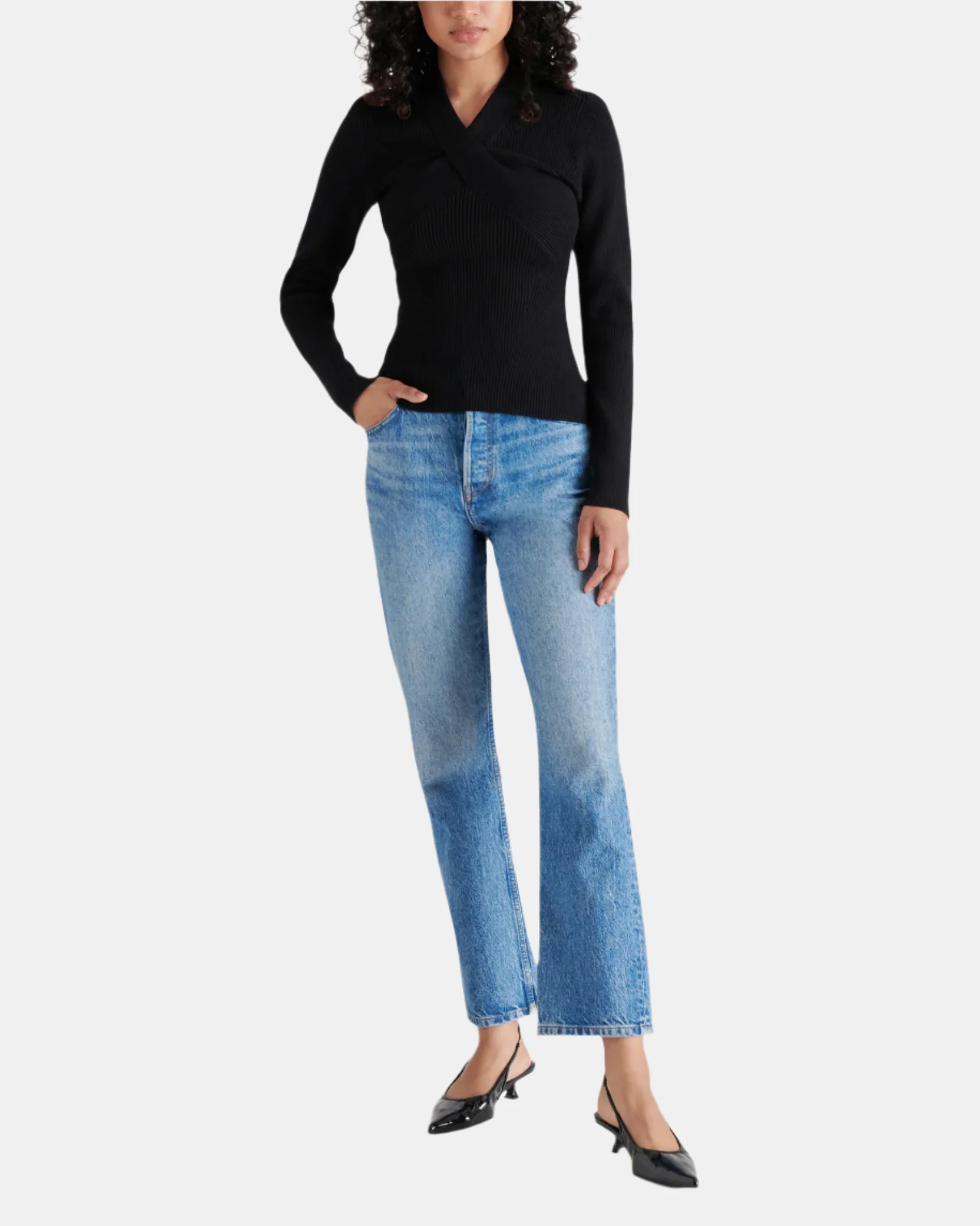 FRANCESCO SWEATER BLACK - Image 3