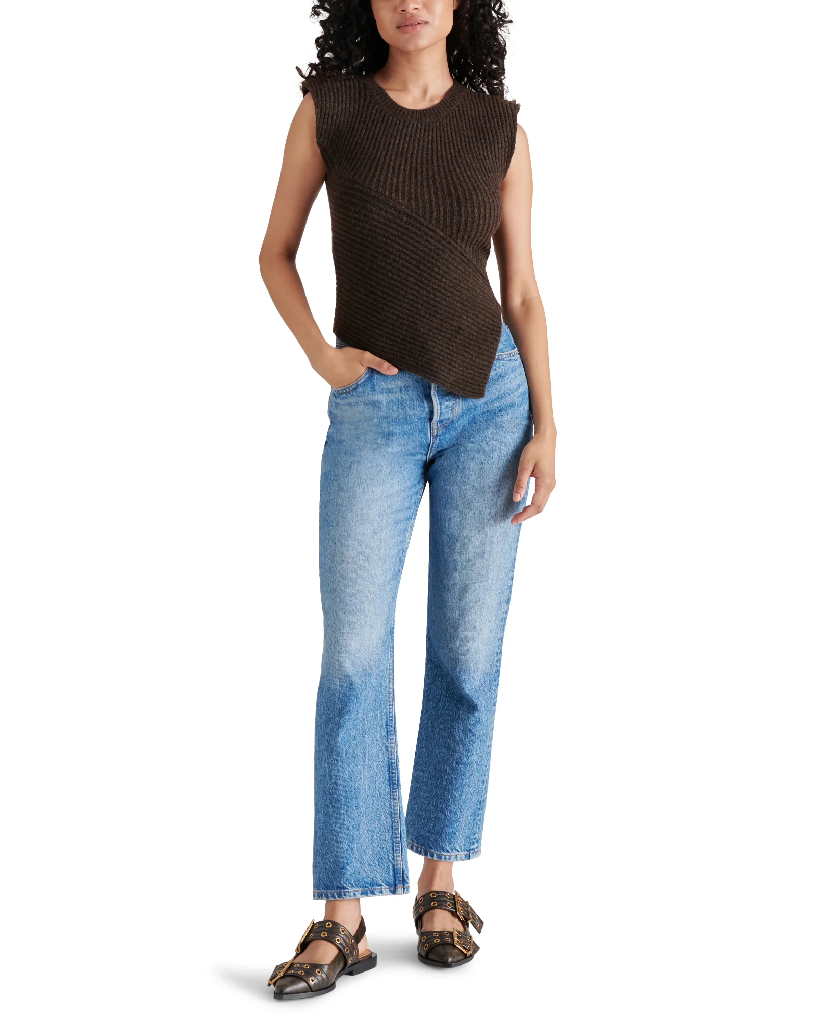 JAYLIN SWEATER BROWN - Image 2
