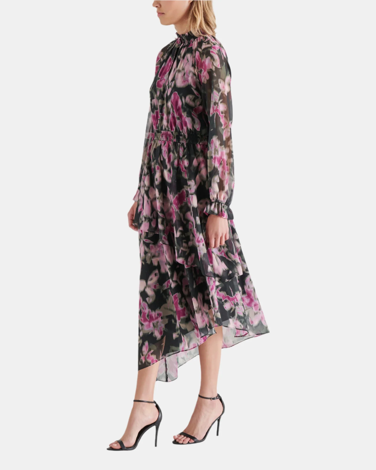 STARLA DRESS BLACK MULTI - Image 3