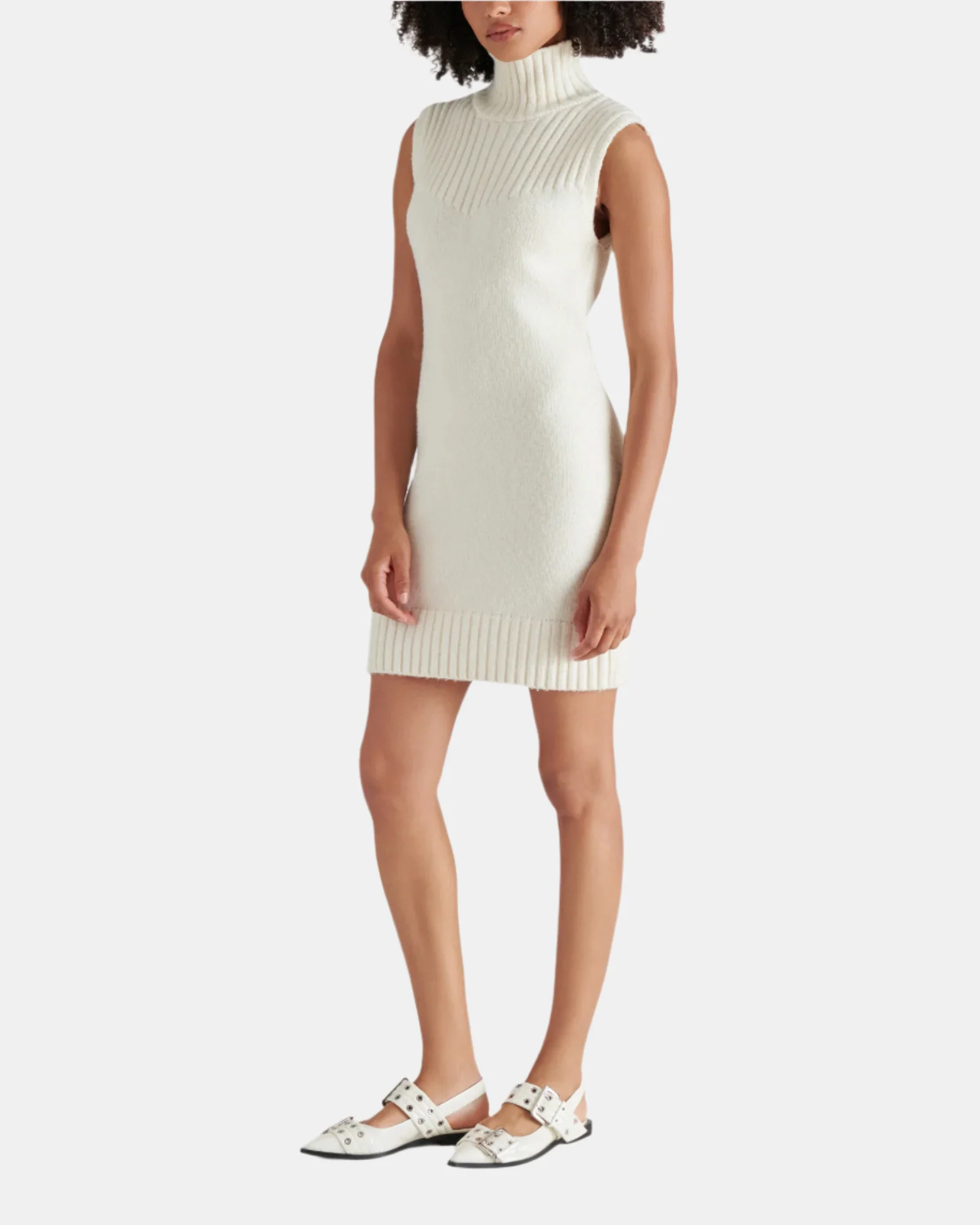 KARISSA SWEATER DRESS NATURAL - Image 2