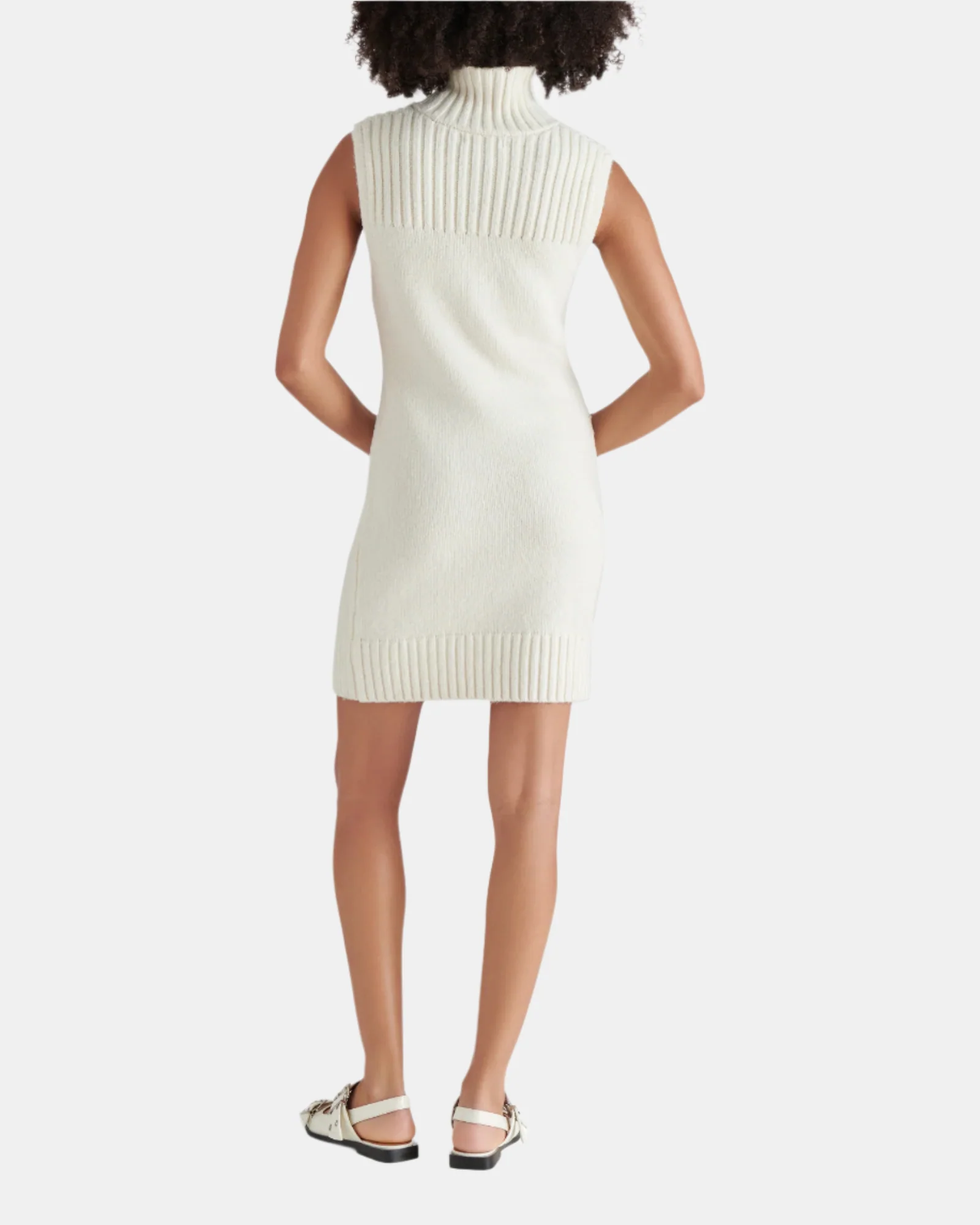 KARISSA SWEATER DRESS NATURAL - Image 4