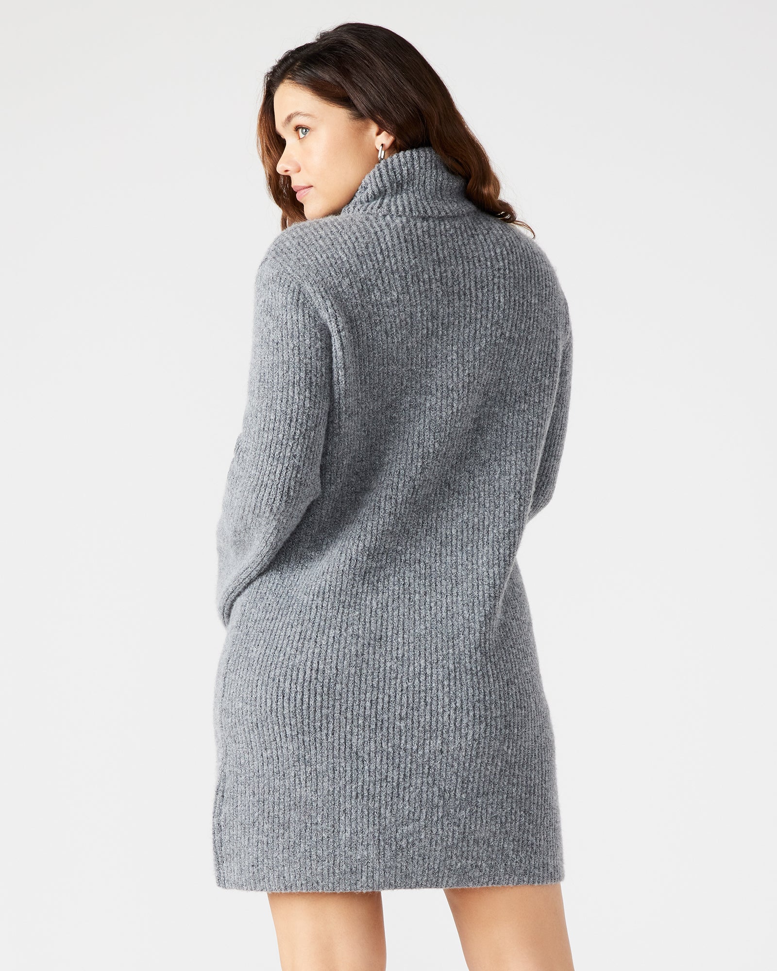 ABBIE SWEATER DRESS GREY - Image 4