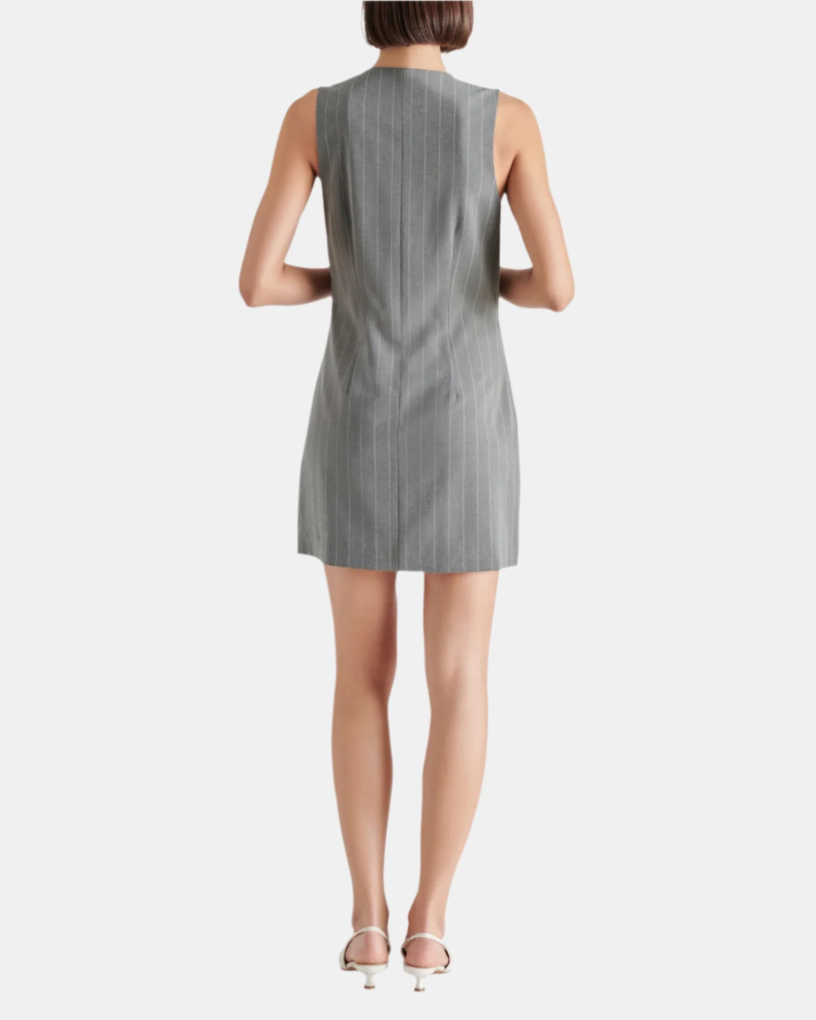 CRESSIDA DRESS GREY MULTI - Image 4