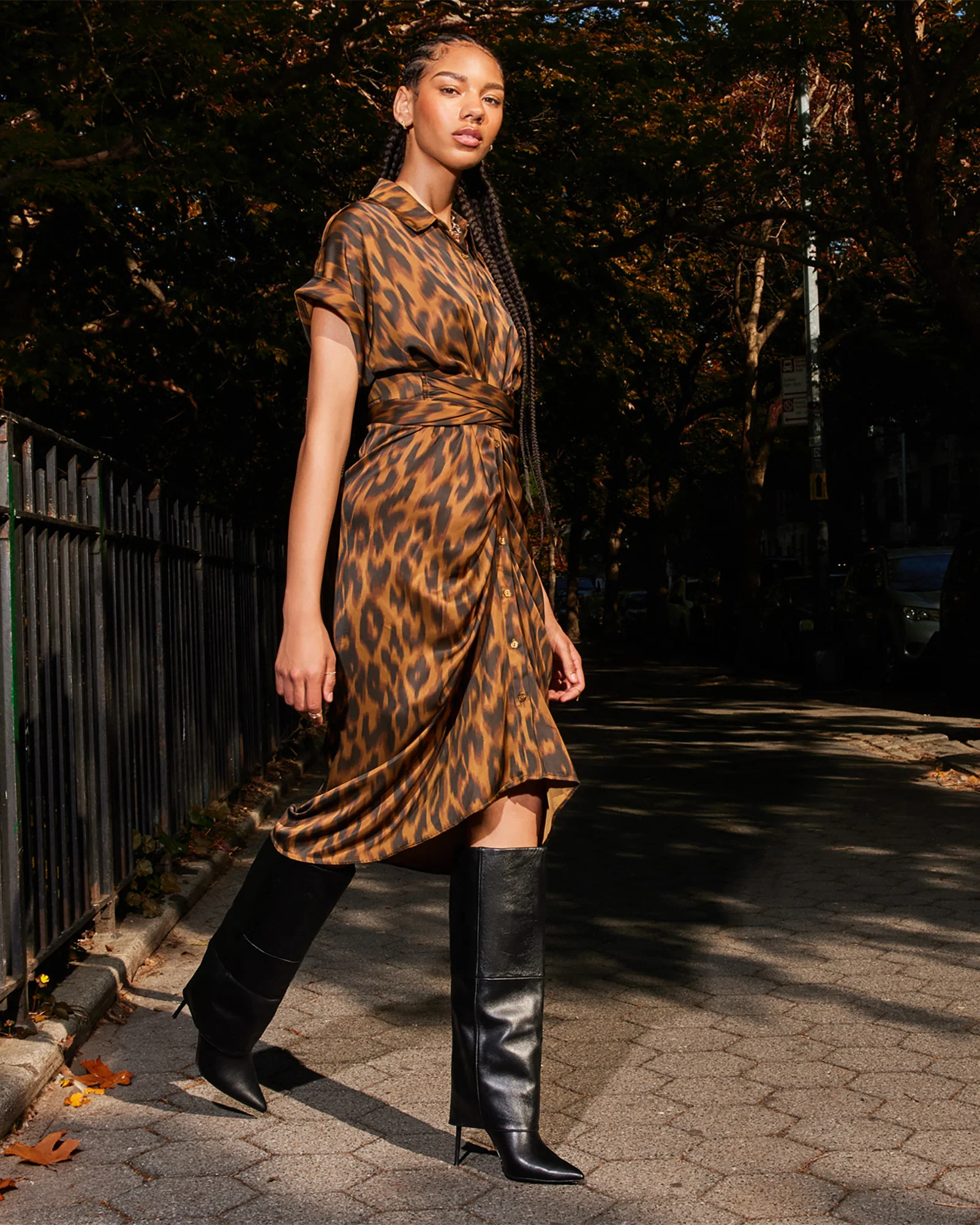 TORII DRESS LEOPARD - Image 9