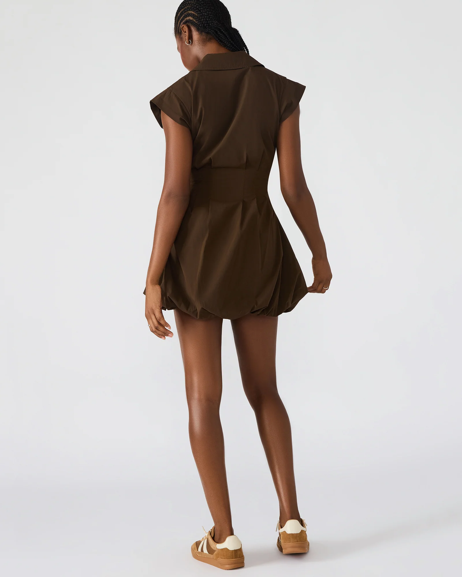DYANNE DRESS BROWN - Image 4