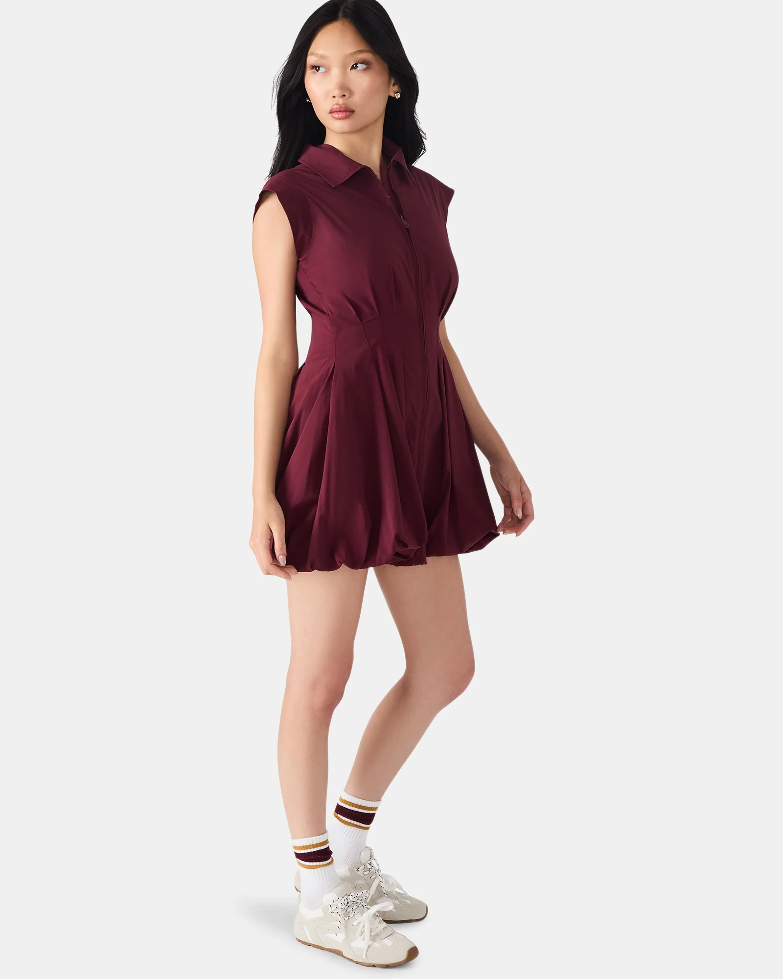 DYANNE DRESS  WINE - Image 3