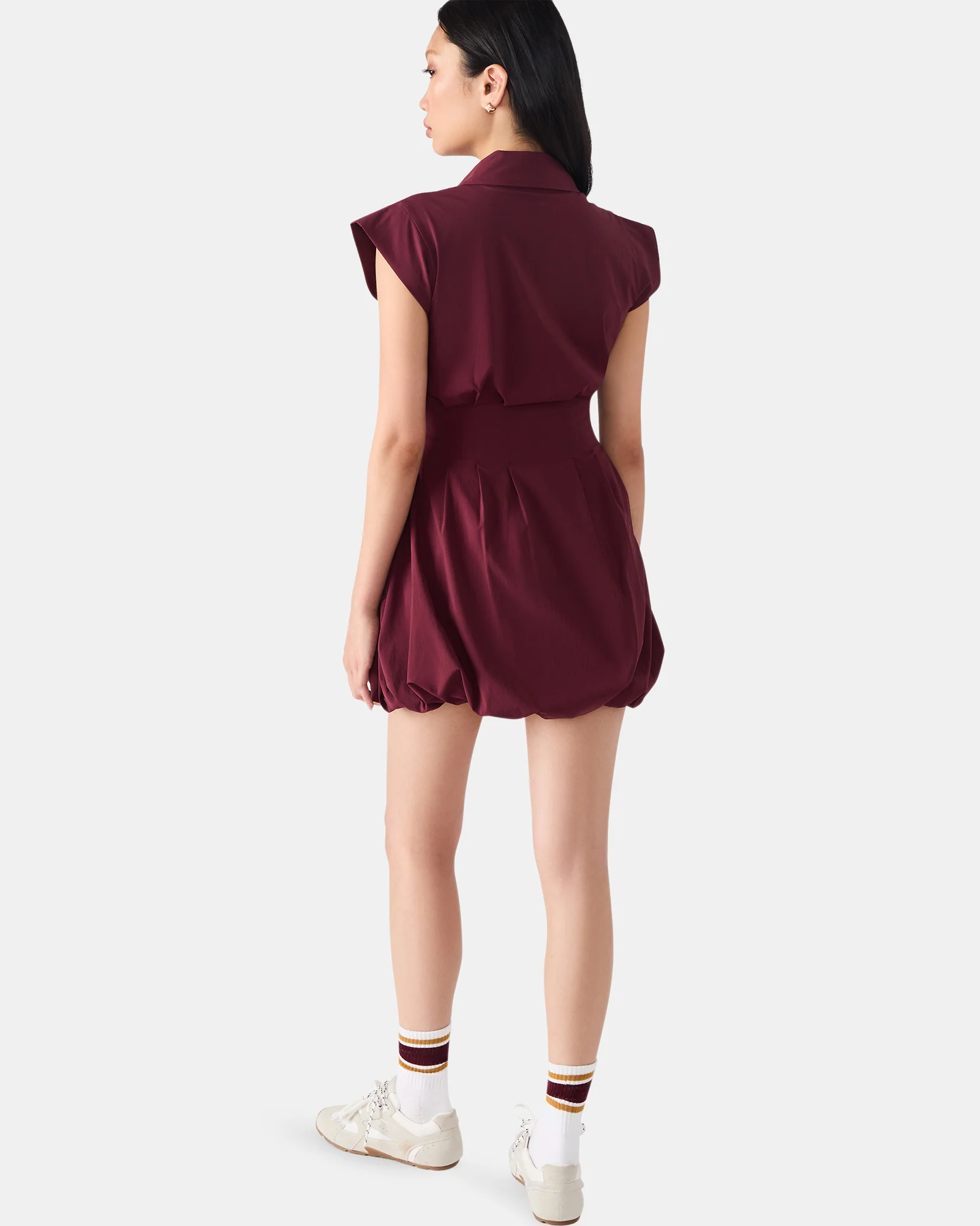 DYANNE DRESS  WINE - Image 4
