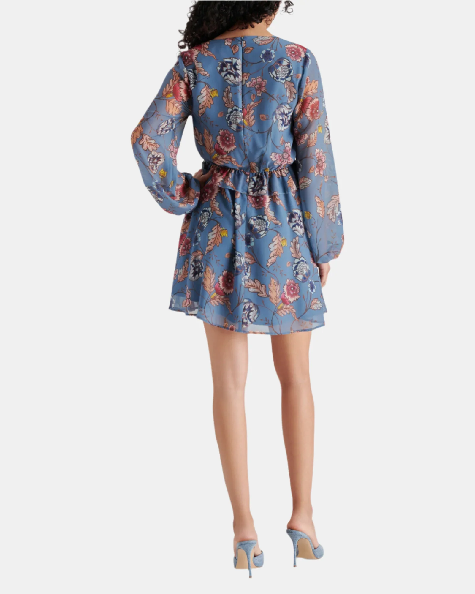 RAMI DRESS BLUE MULTI - Image 4