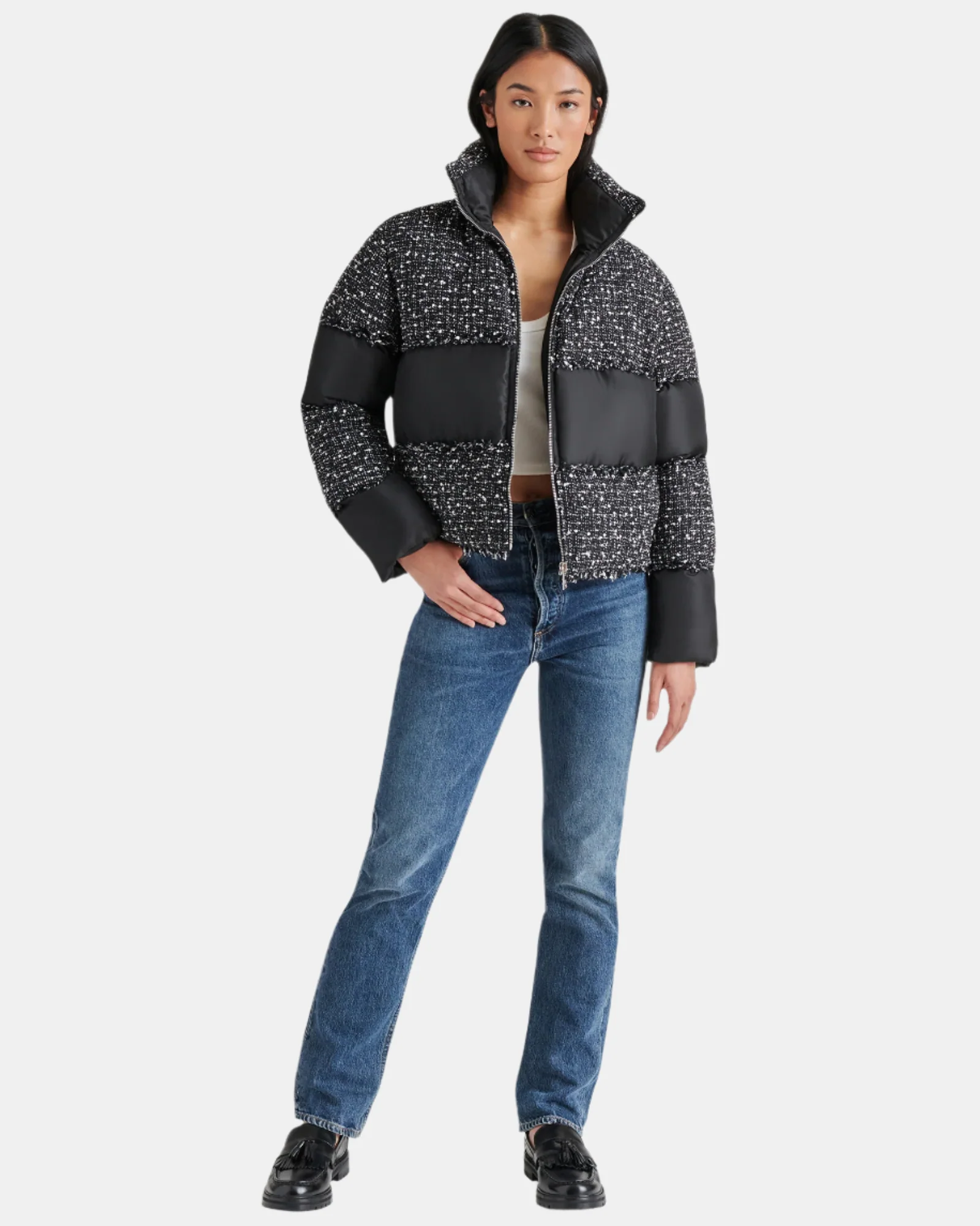 SNOW DROP JACKET BLACK MULTI - Image 5