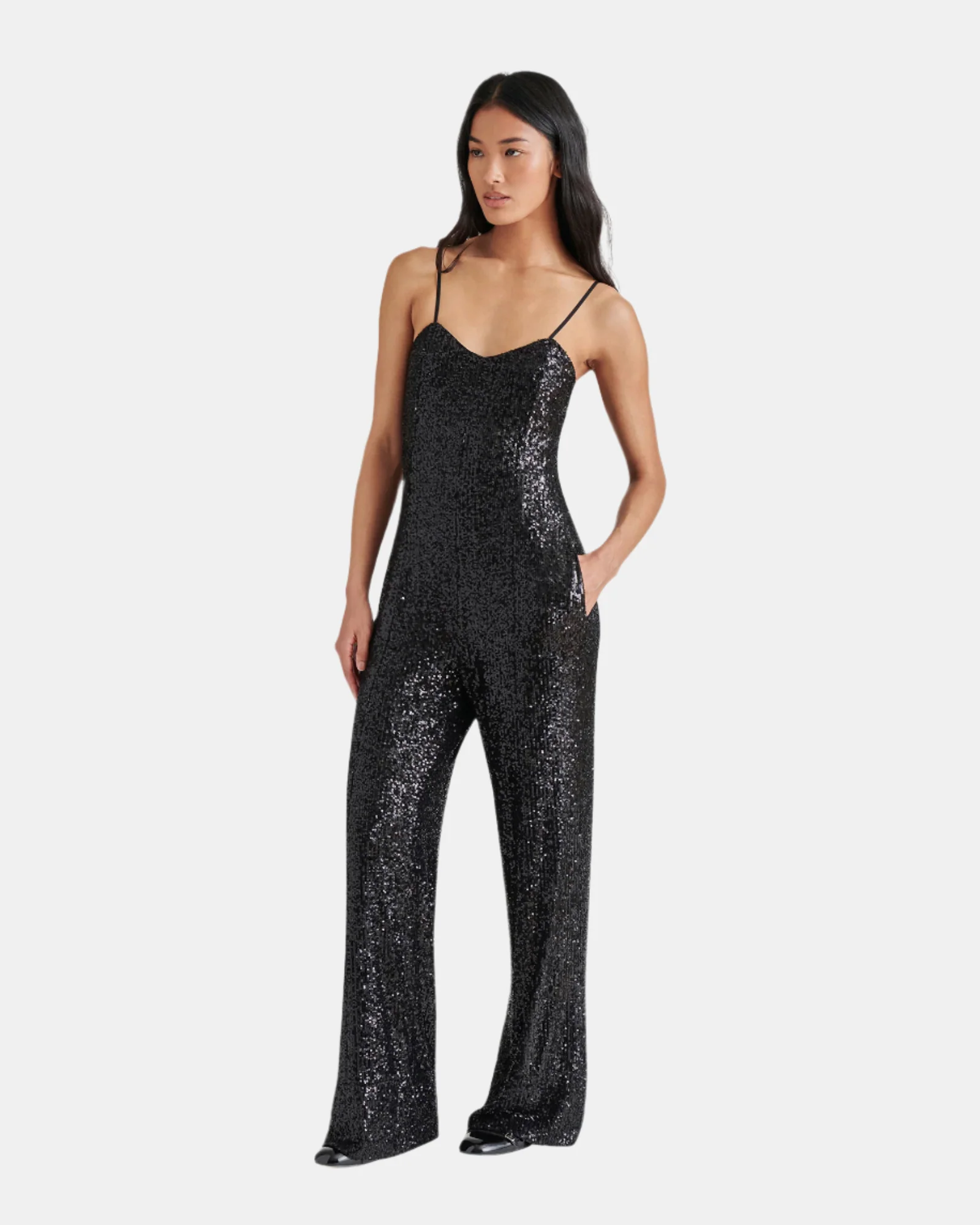 GLITTERINE JUMPSUIT BLACK - Image 2