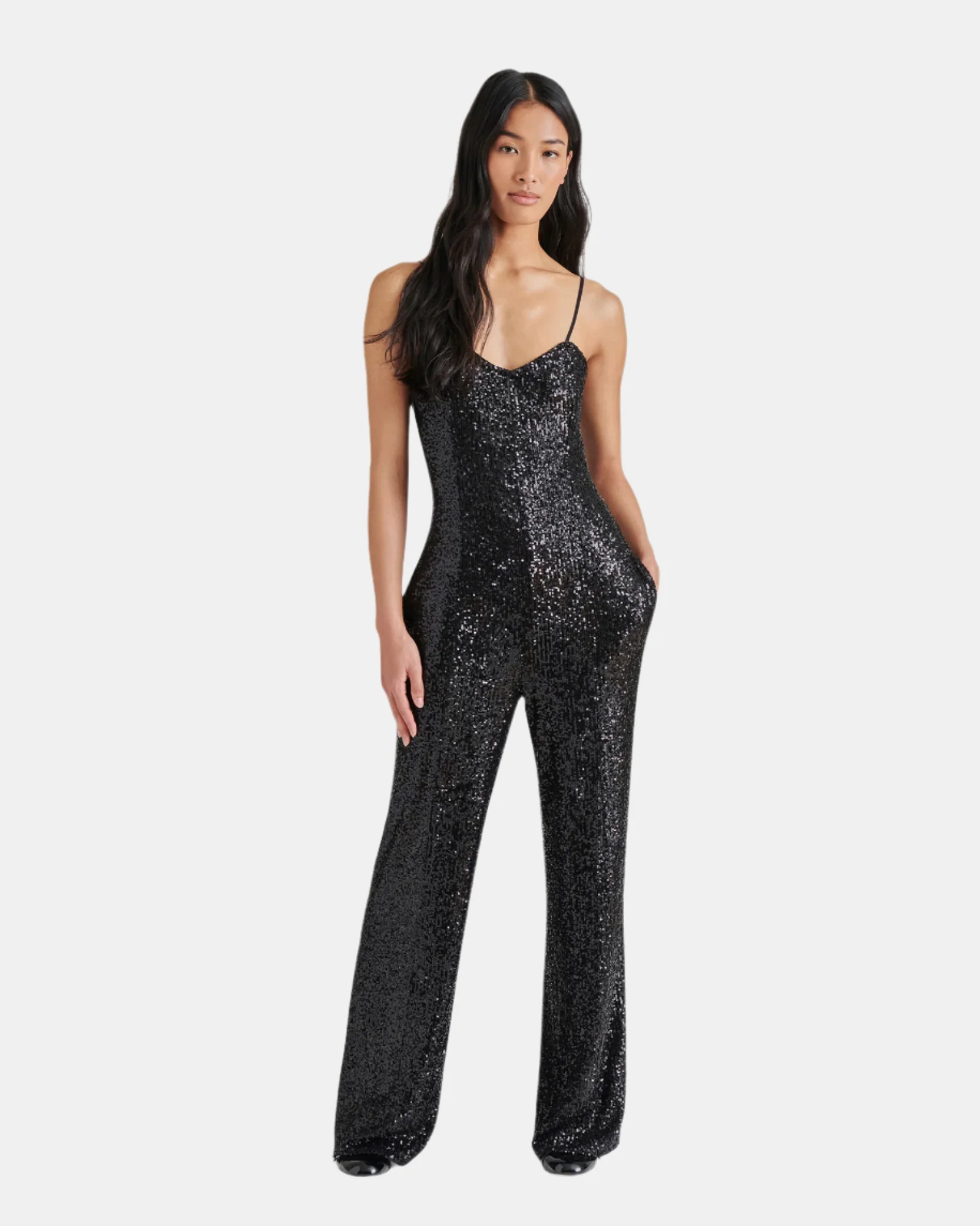 GLITTERINE JUMPSUIT BLACK - Image 3